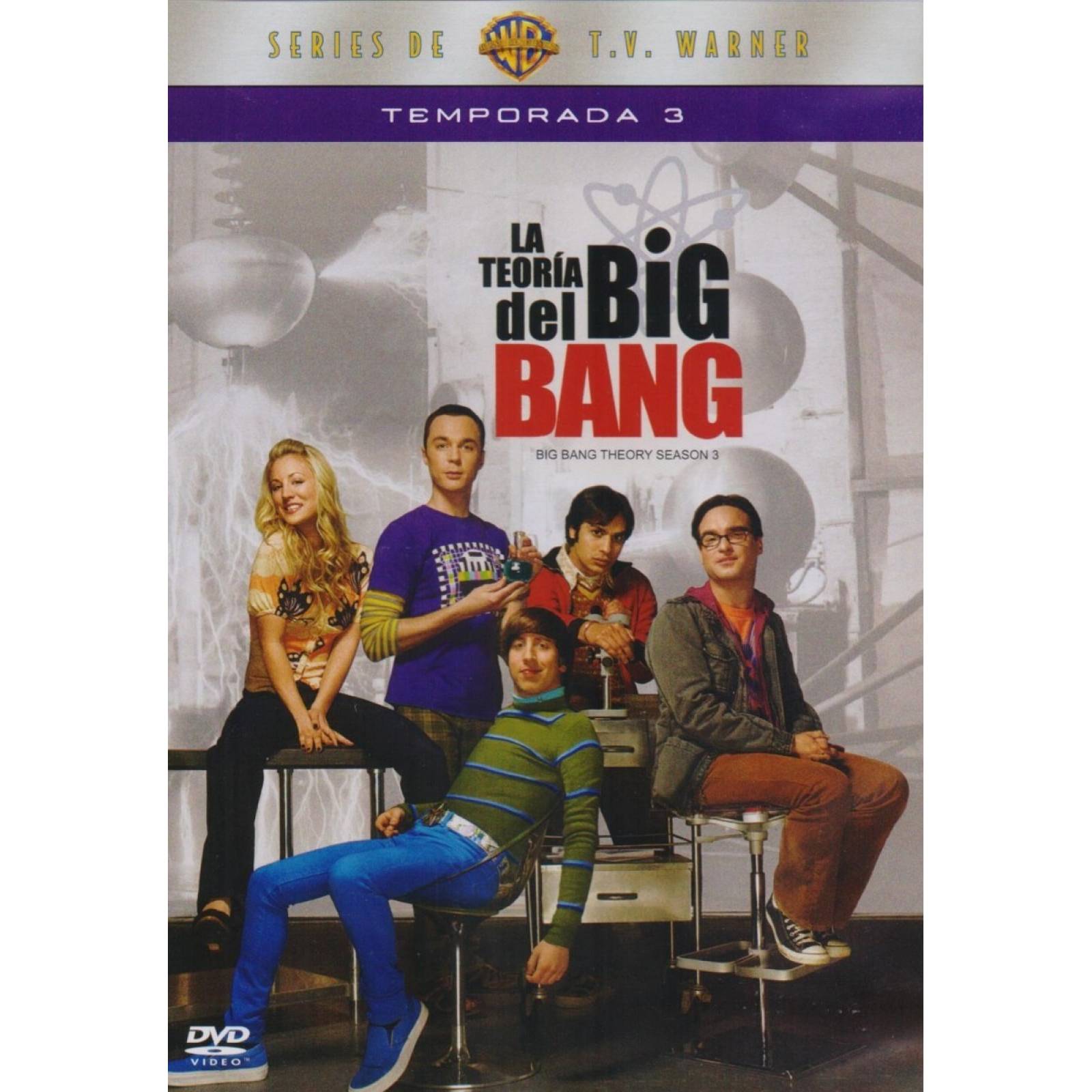 The Big Bang Theory Tercera Temporada 3 Serie Dvd