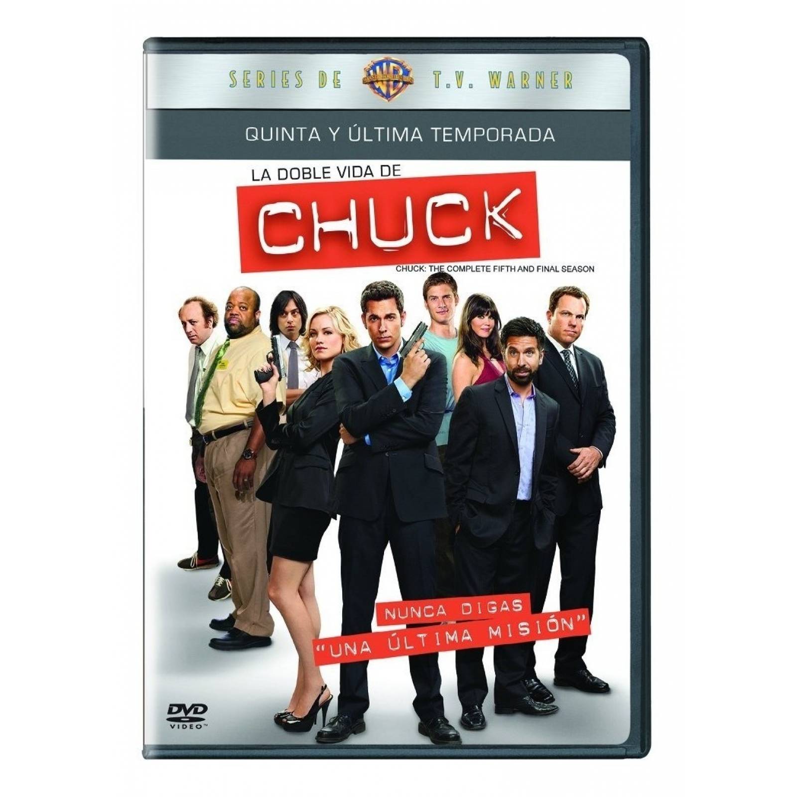 La Doble Vida De Chuck Quinta Temporada 5 Cinco Dvd