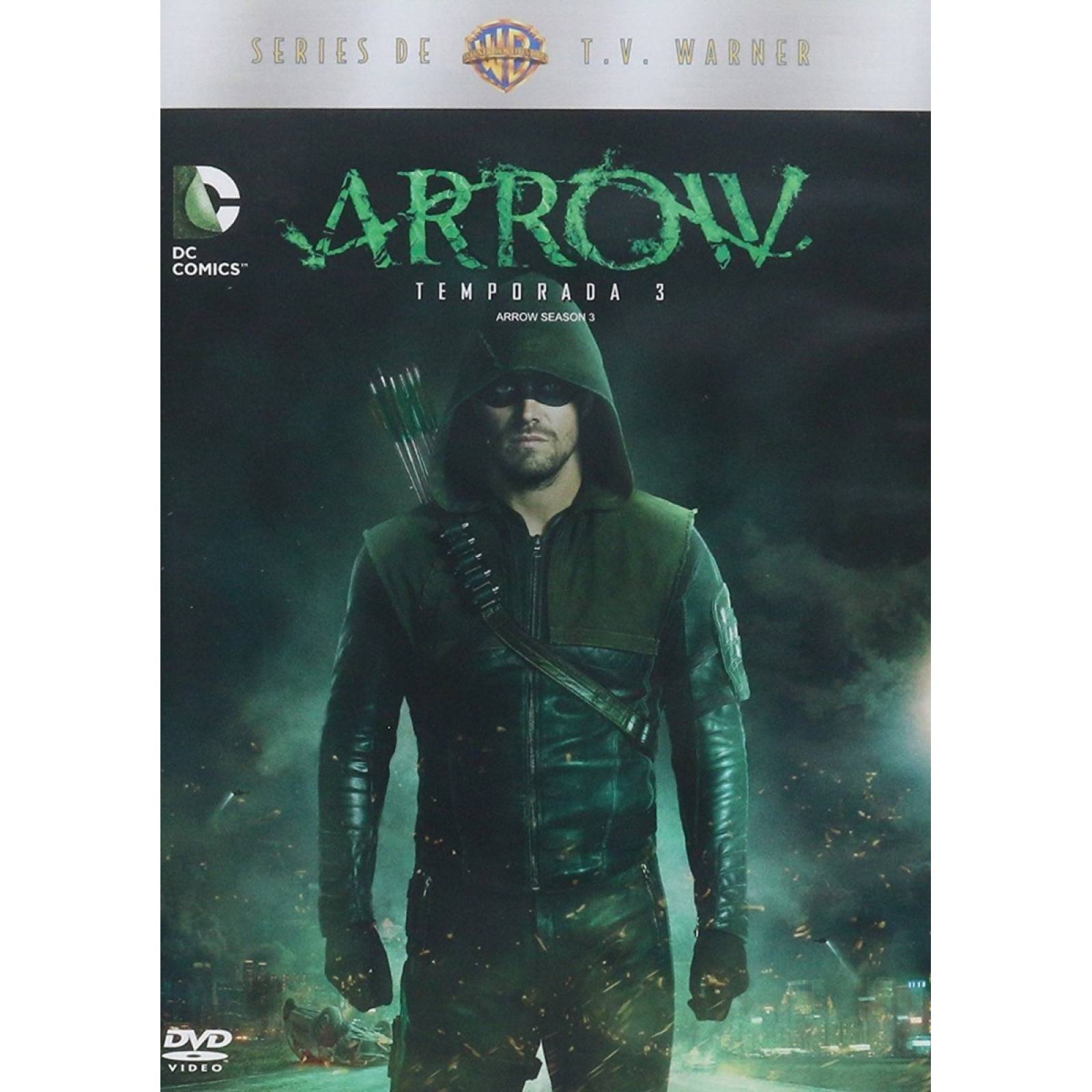 Arrow Tercera Temporada 3 Tres Dvd