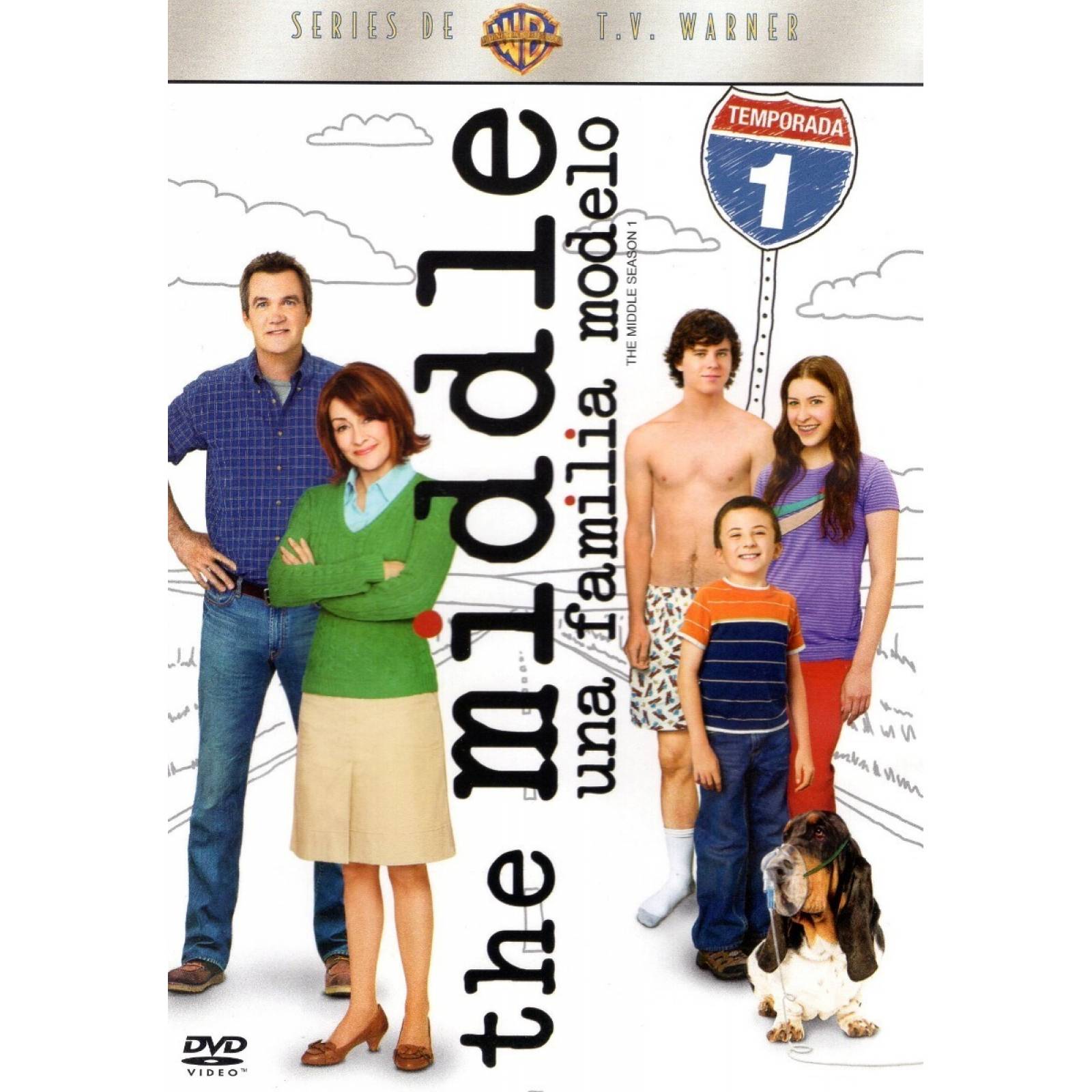 The Middle Una Familia Modelo Temporada Uno 1 Dvd