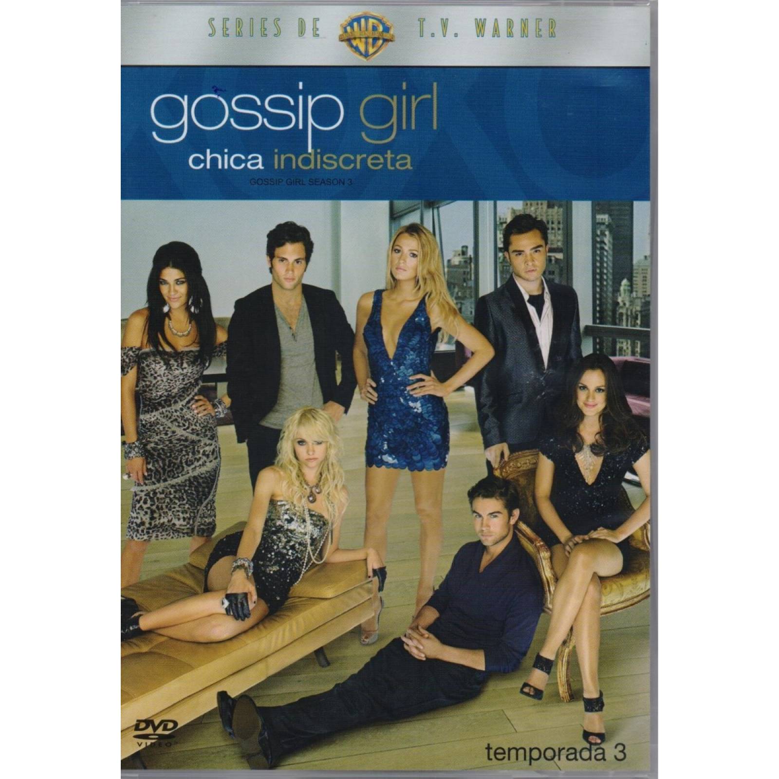 Gossip Girl Chica Indiscreta Tercera Temporada 3 Tres Dvd