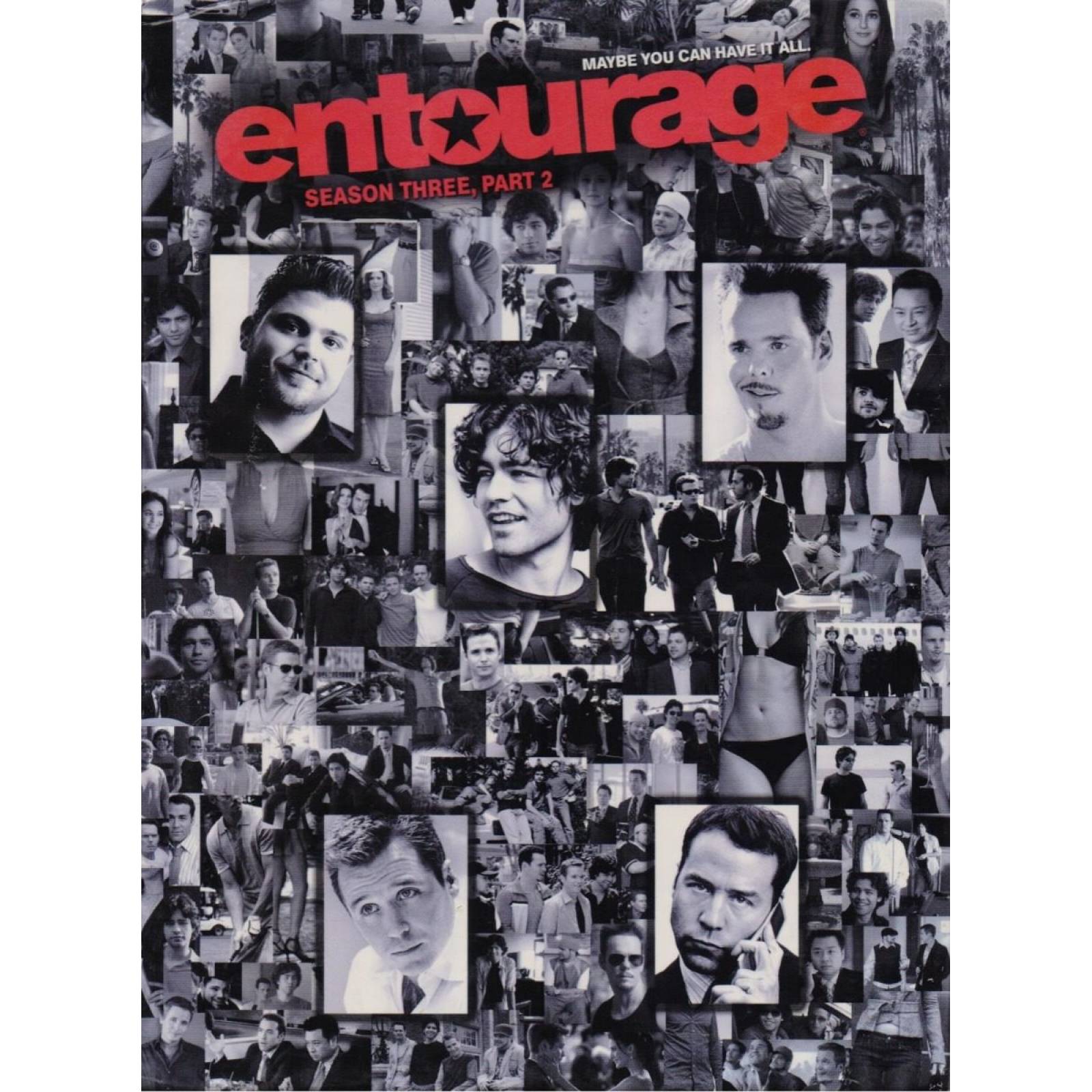Entourage Temporada 3 Tres Parte 2 Importada Dvd