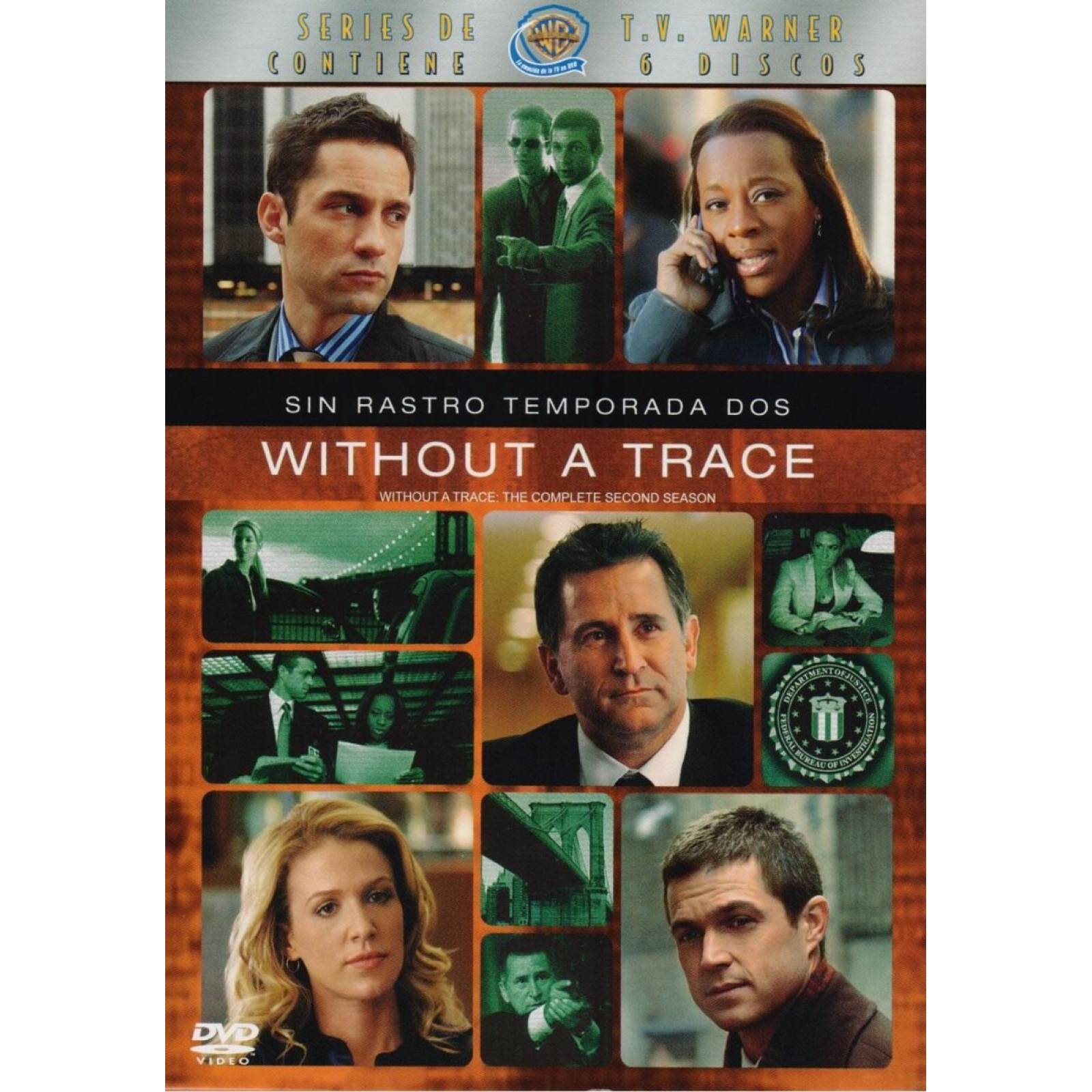 Without A Trace Sin Rastro Segunda Temporada 2 Serie Dvd