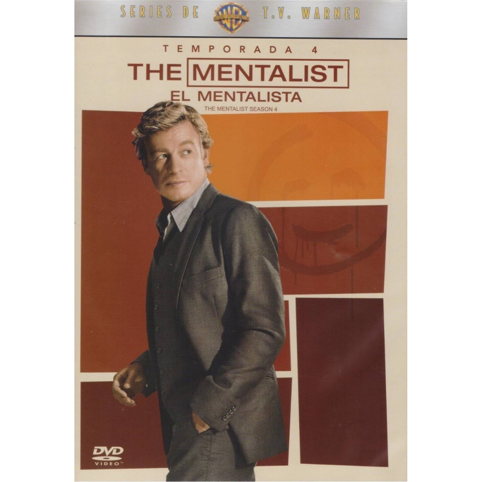 El Mentalista The Mentalist Cuarta Temporada 4 Cuatro Dvd