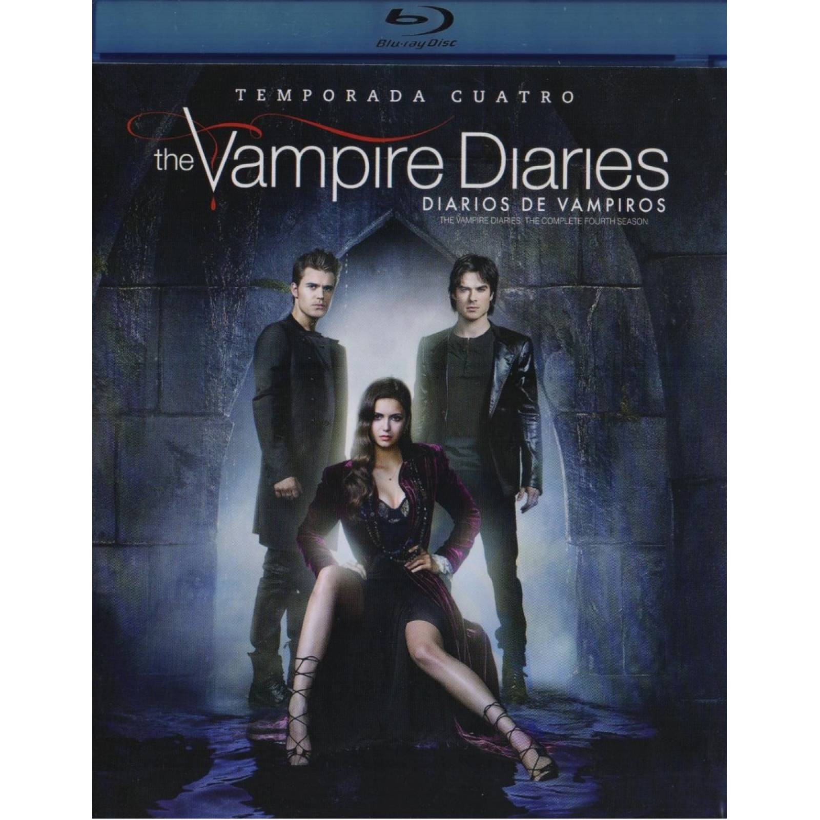Vampire Diaries Diario Vampiros Temporada 4 Cuatro Blu-ray