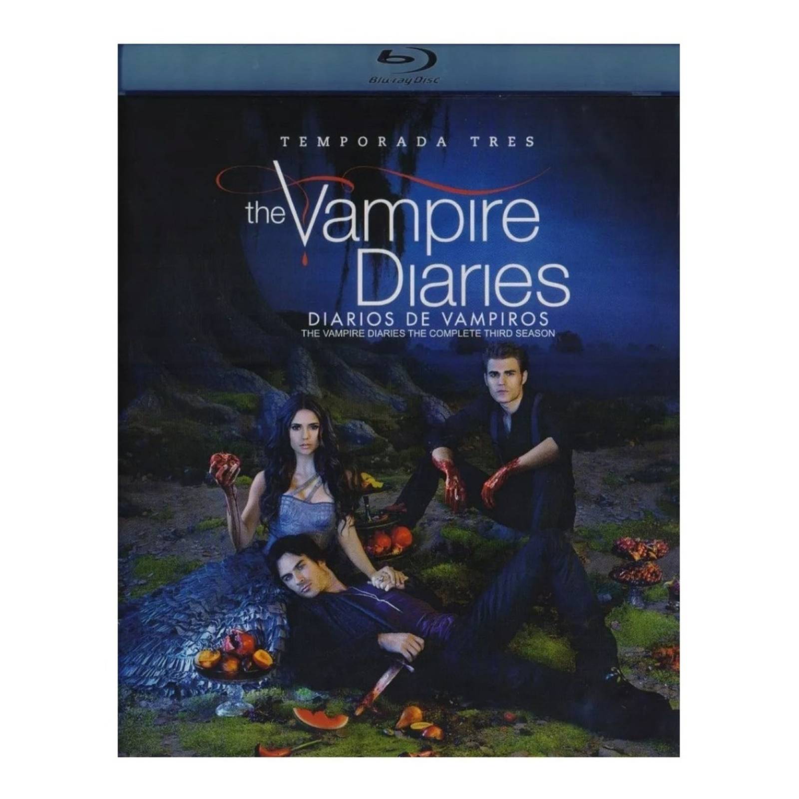 The Vampire Diaries Diario Vampiros Temporada 3 Tres Blu-ray