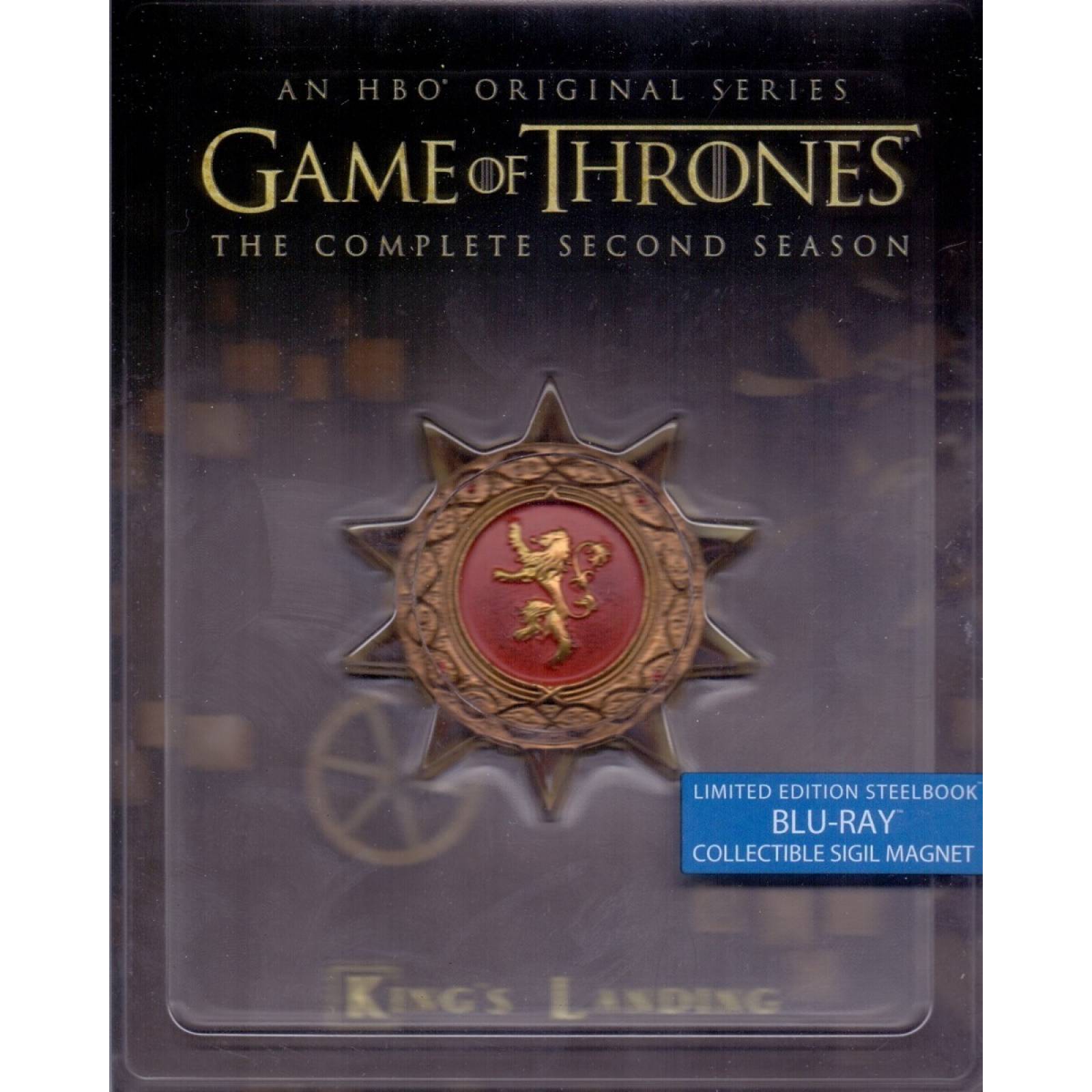 Game Of Thrones Juego Tronos Temporada 2 Steelbook Blu-ray.