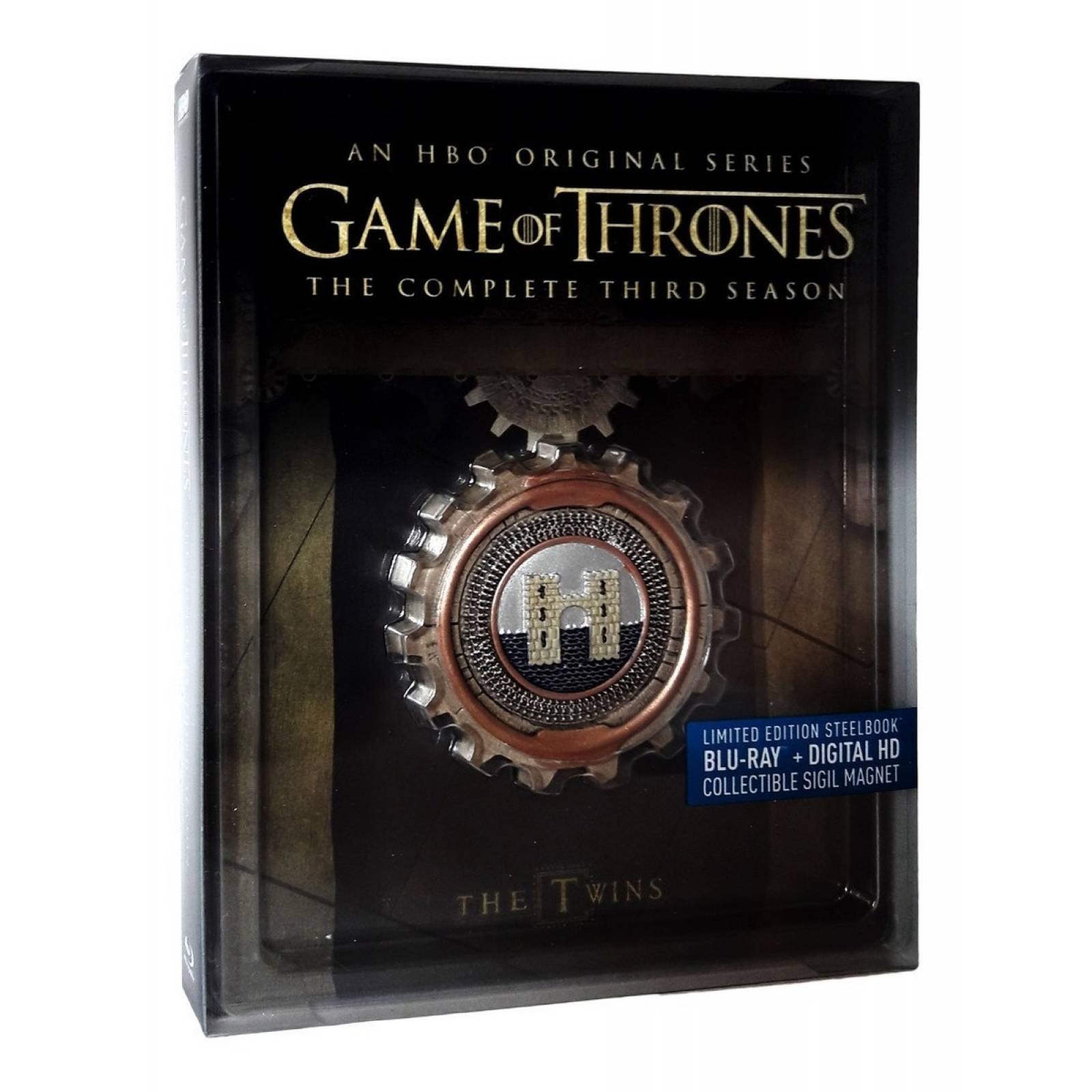 Game Of Thrones Juego Tronos Temporada 3 Steelbook Blu-ray