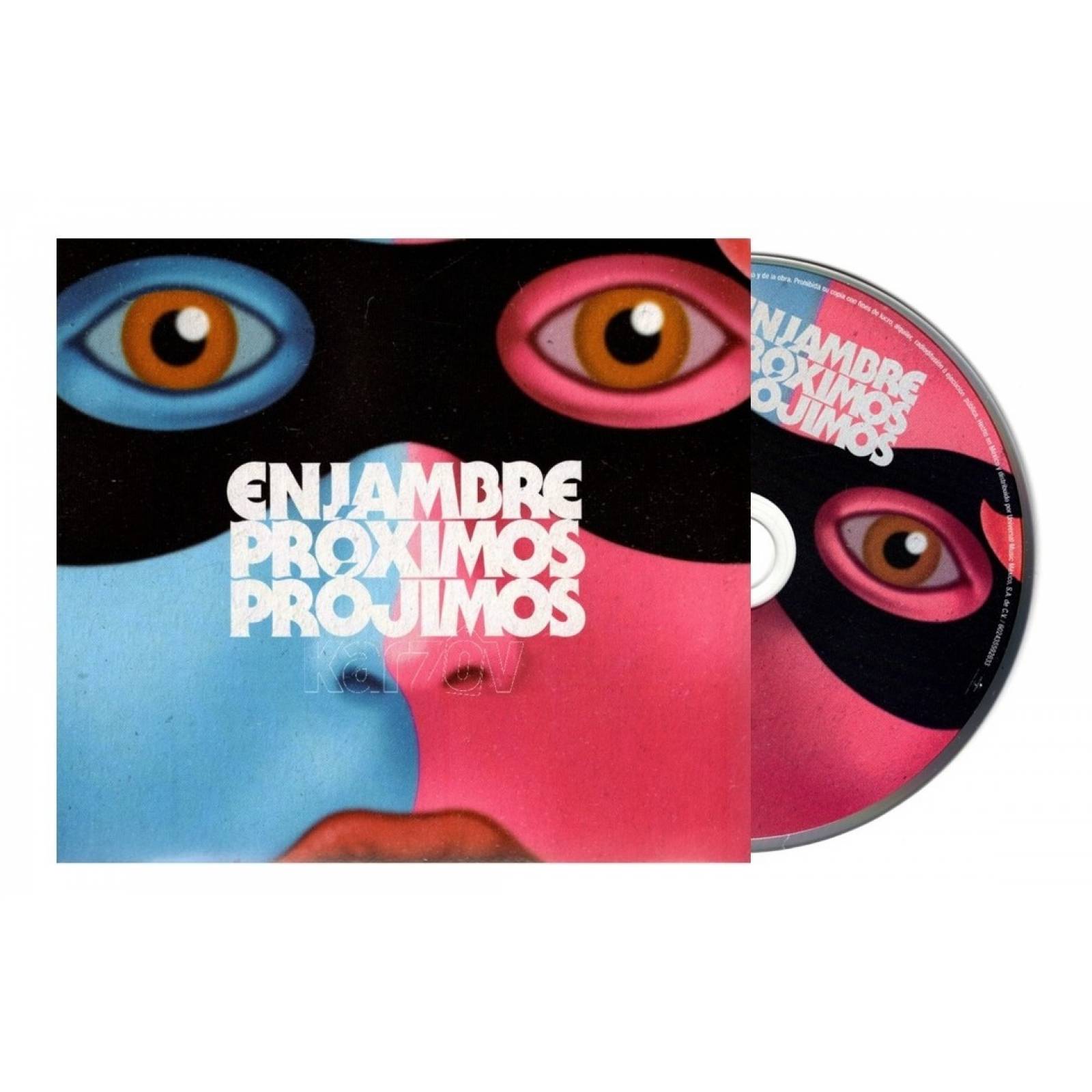 Enjambre - Proximos Projimos - Disco Cd (13 Canciones).