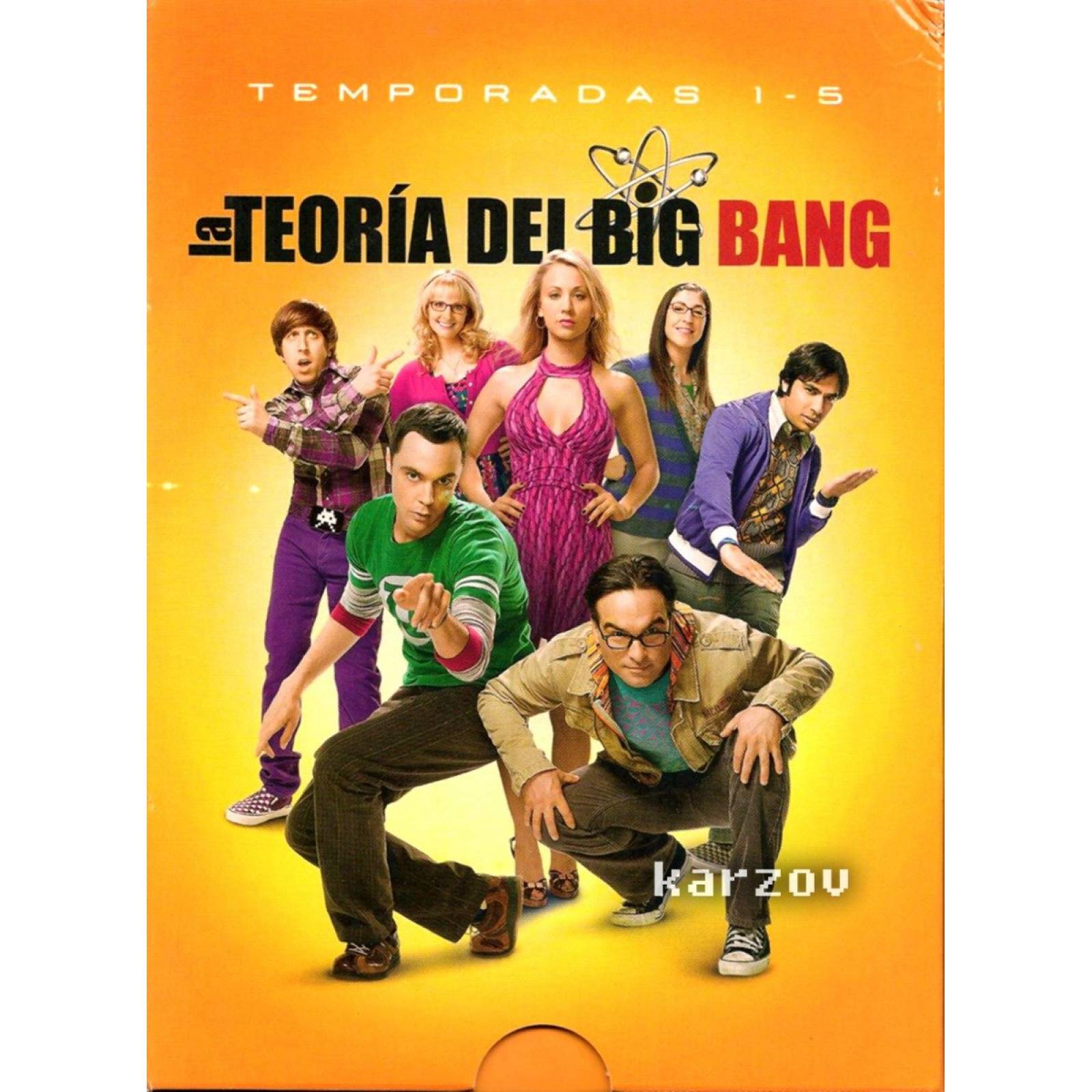 La Teoria Del Big Bang Theory Boxset Temporada 1 2 3 4 5 Dvd