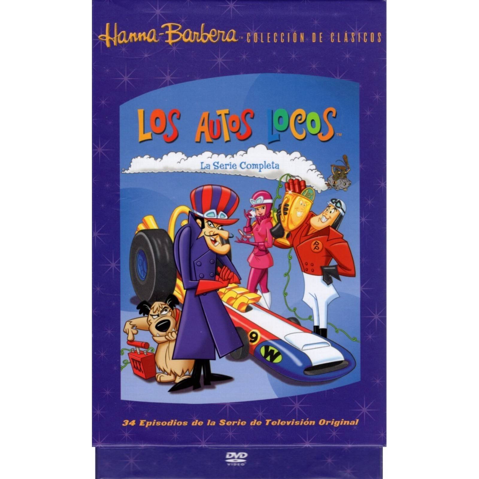 La Carrera De Los Autos Locos Serie Completa Hanna Dvd