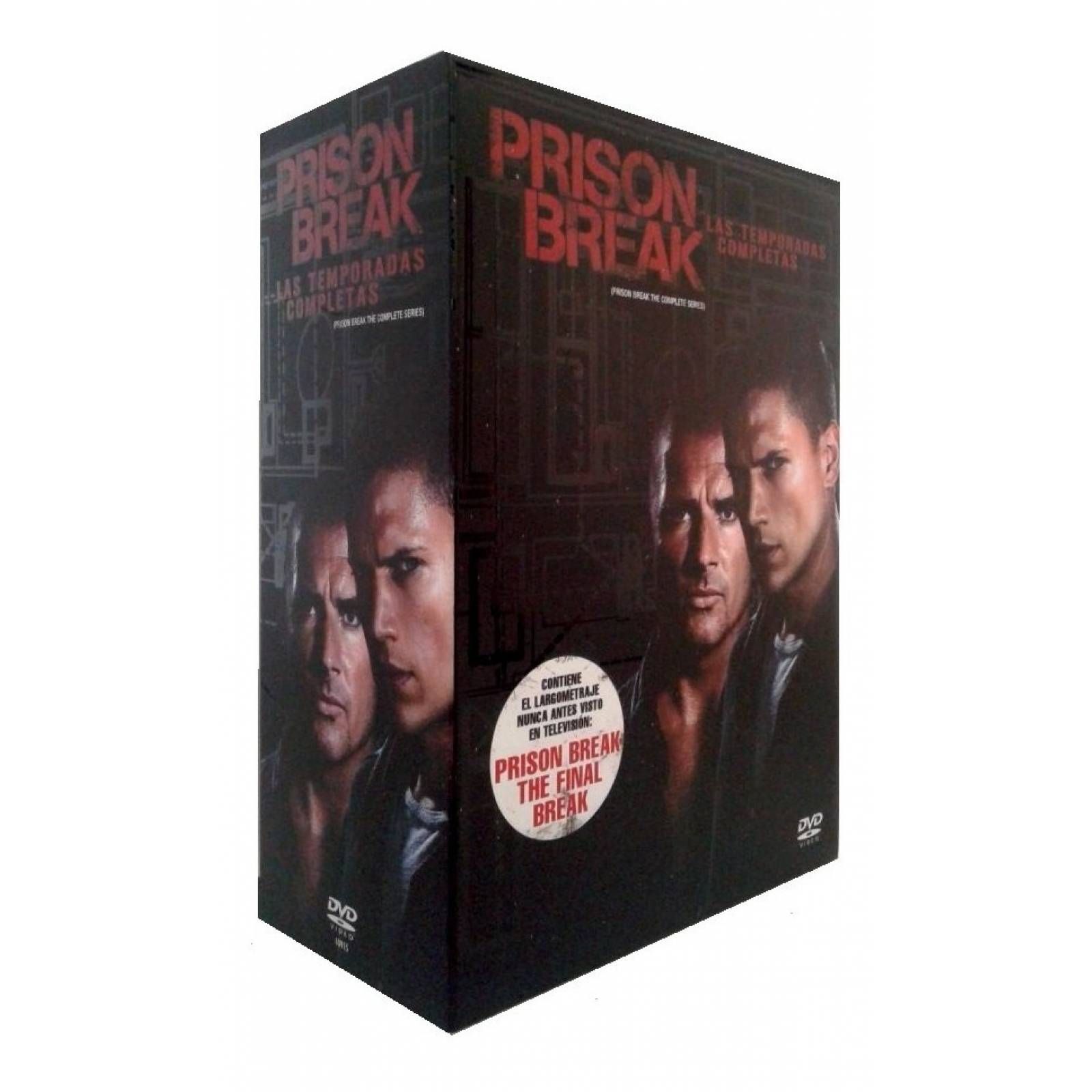 Prison Break Temporadas 1 - 4 + The Final Break Boxset Dvd