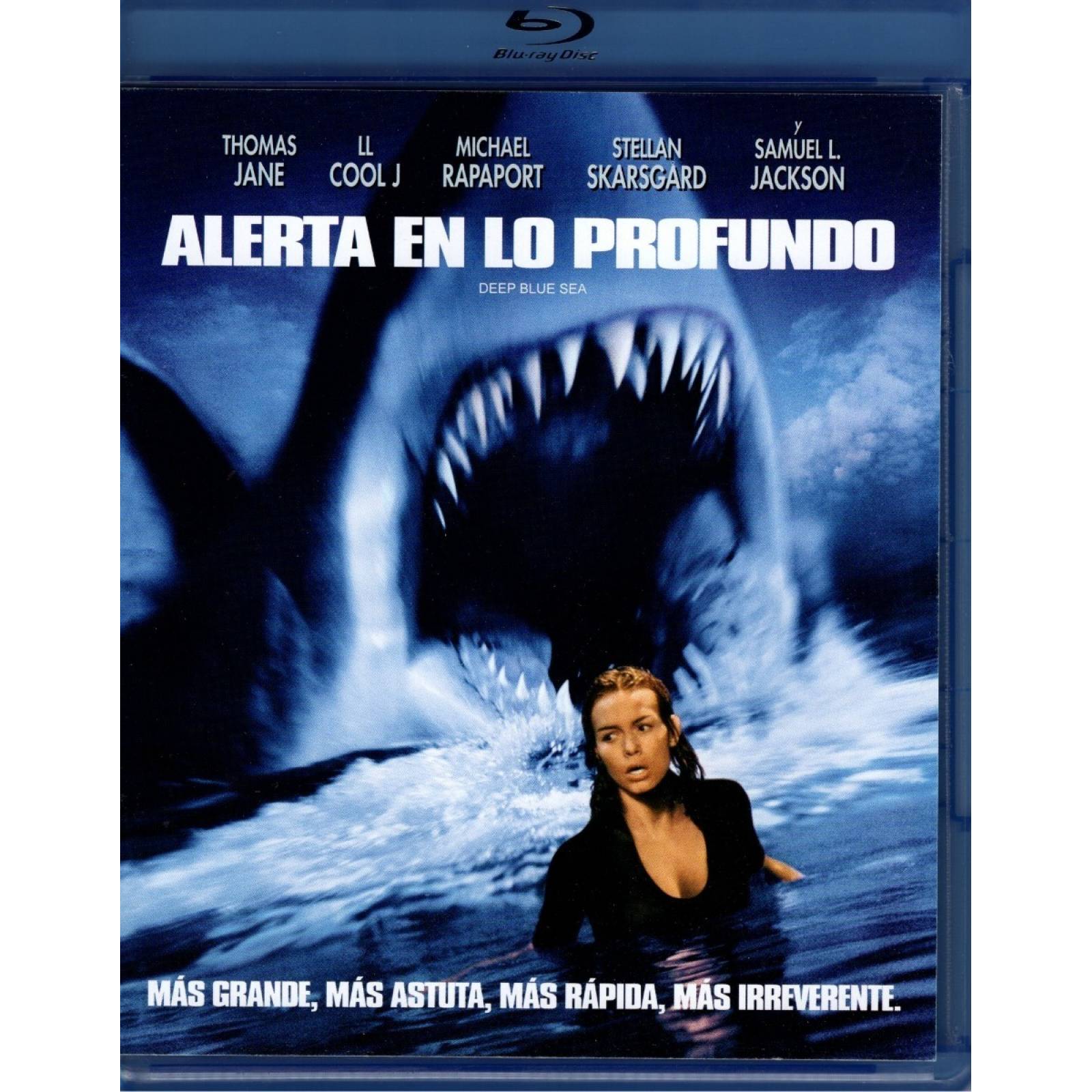 Alerta En Lo Profundo Deep Blue Sea Pelicula Blu-ray