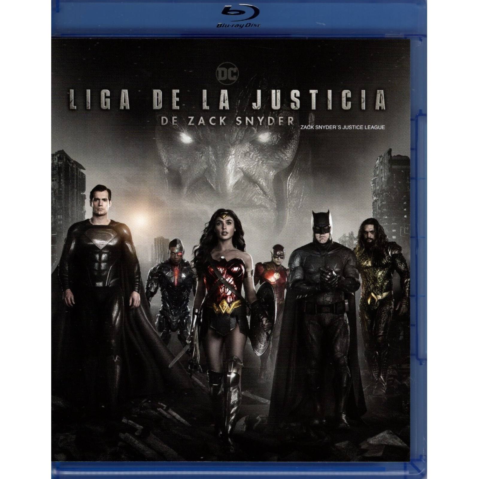 Liga De La Justicia De Zack Snyder Justice League Blu-ray