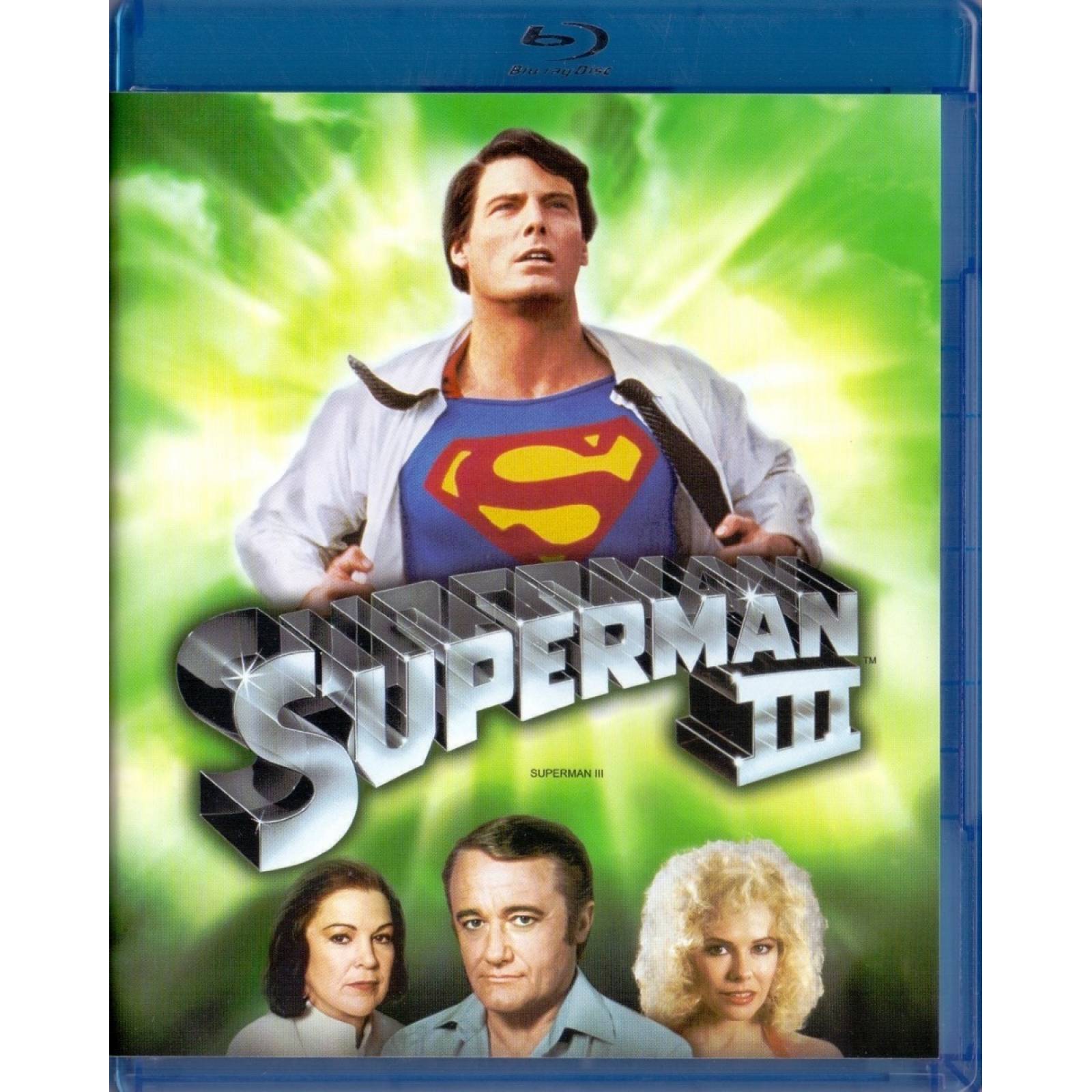 Superman 3 Tres Christopher Reeve 1983 Pelicula Blu-ray