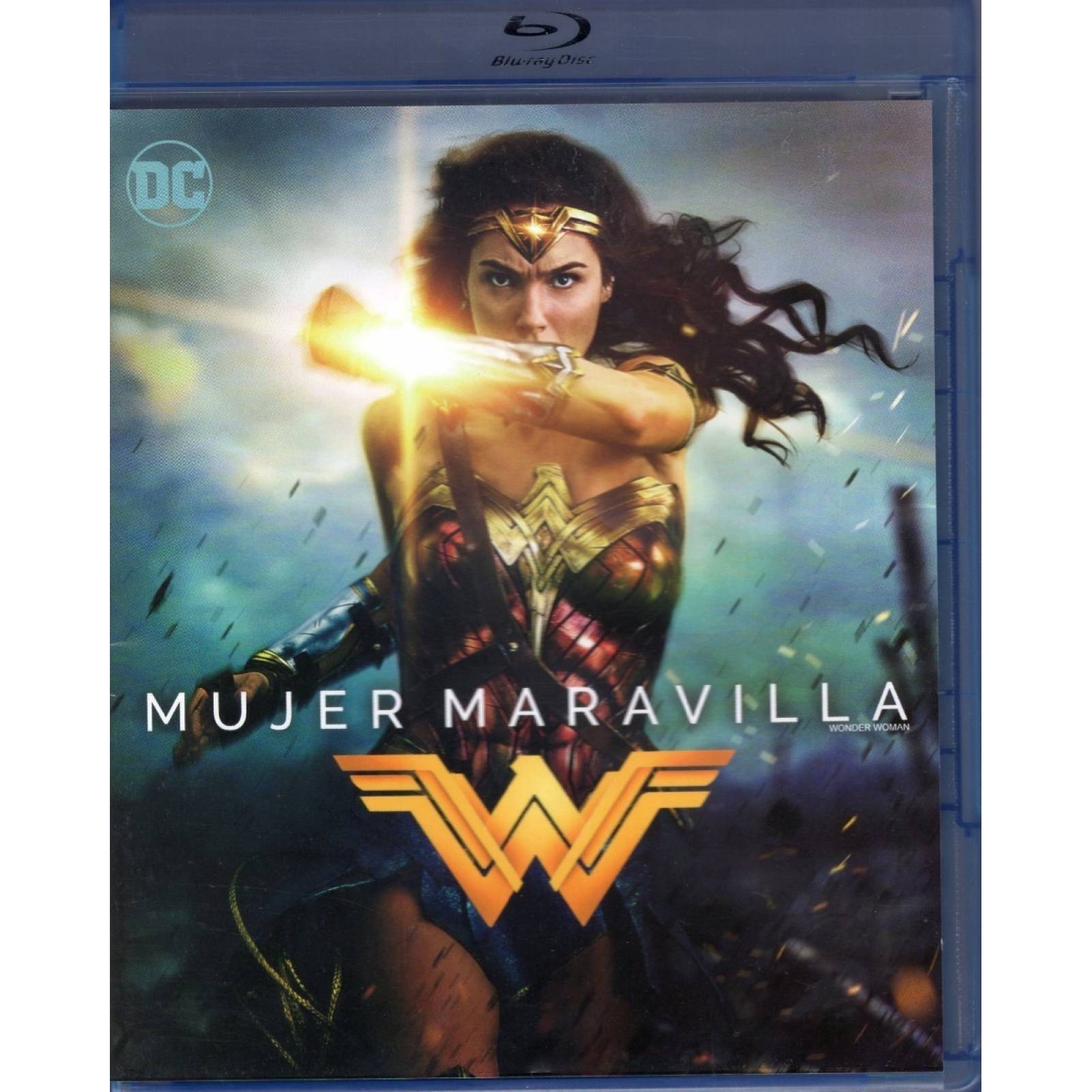 Mujer Maravilla Wonder Woman 2017 Pelicula Blu-ray