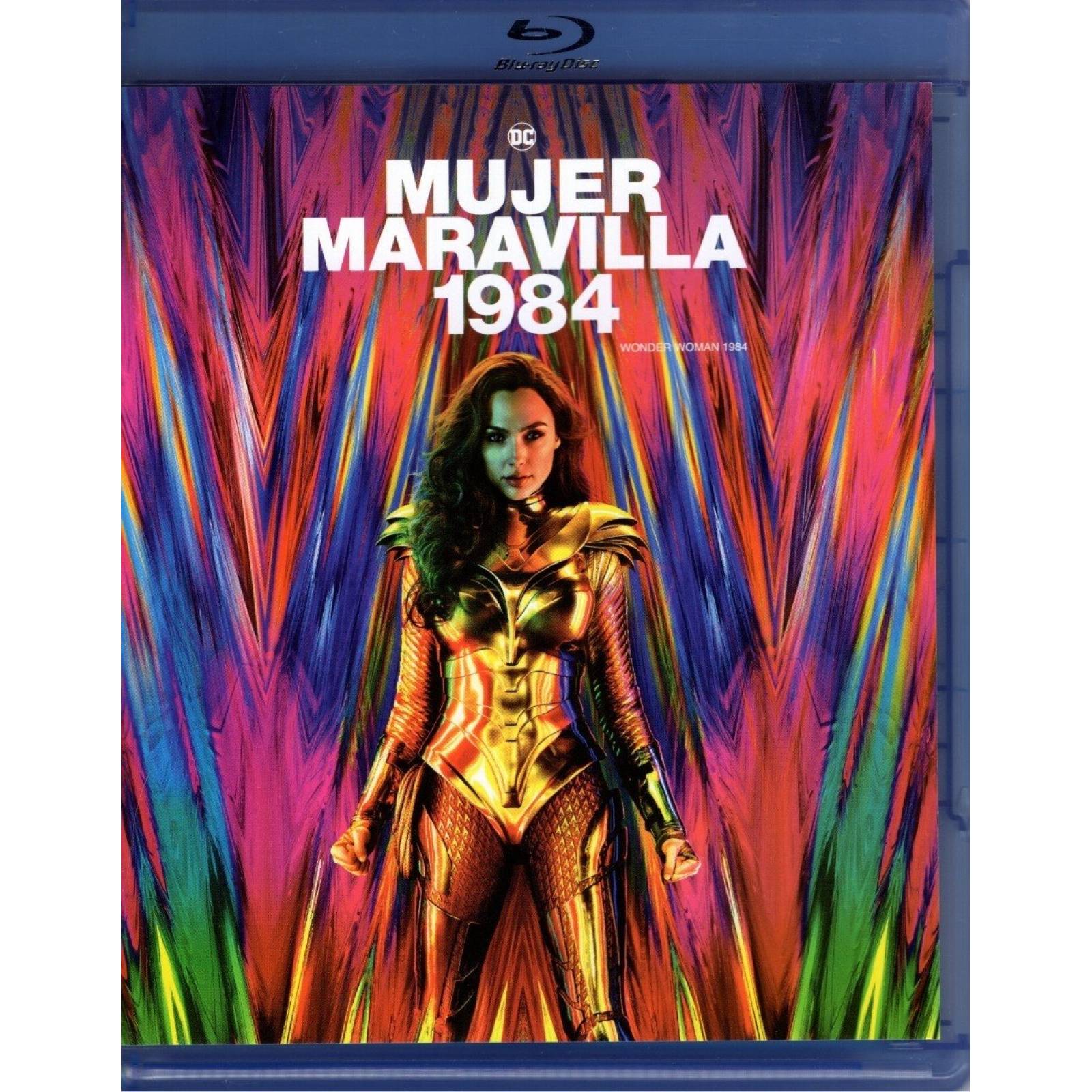 Mujer Maravilla 1984 Wonder Woman Gal Gadot Pelicula Blu-ray