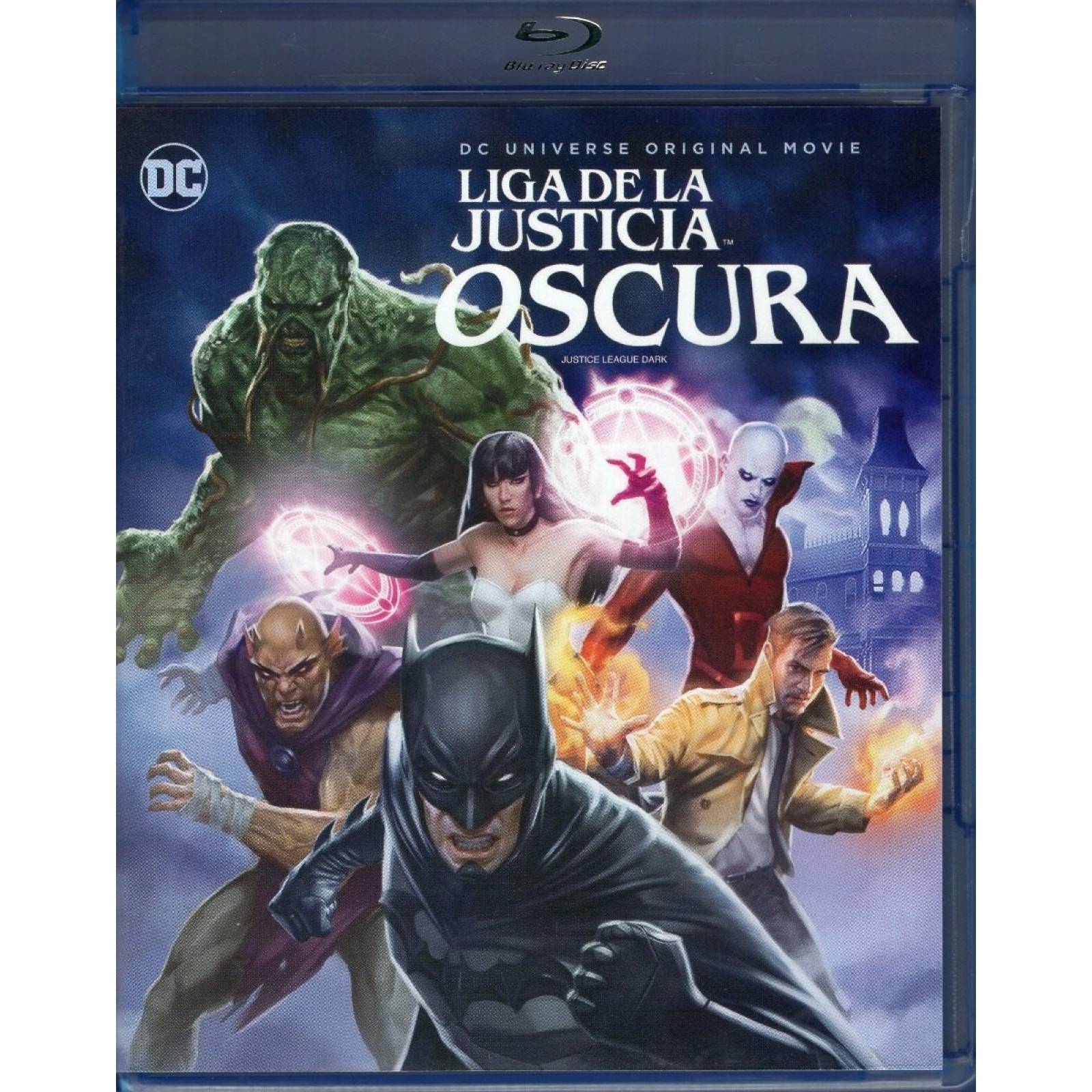Liga De La Justicia Oscura Justice Dark Pelicula Blu-ray