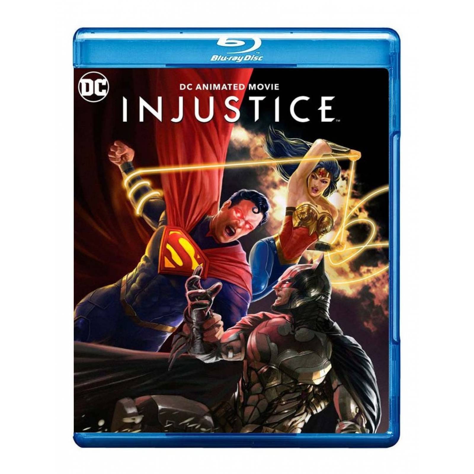 Injustice Dc Comics Batman Superman Pelicula Blu-ray
