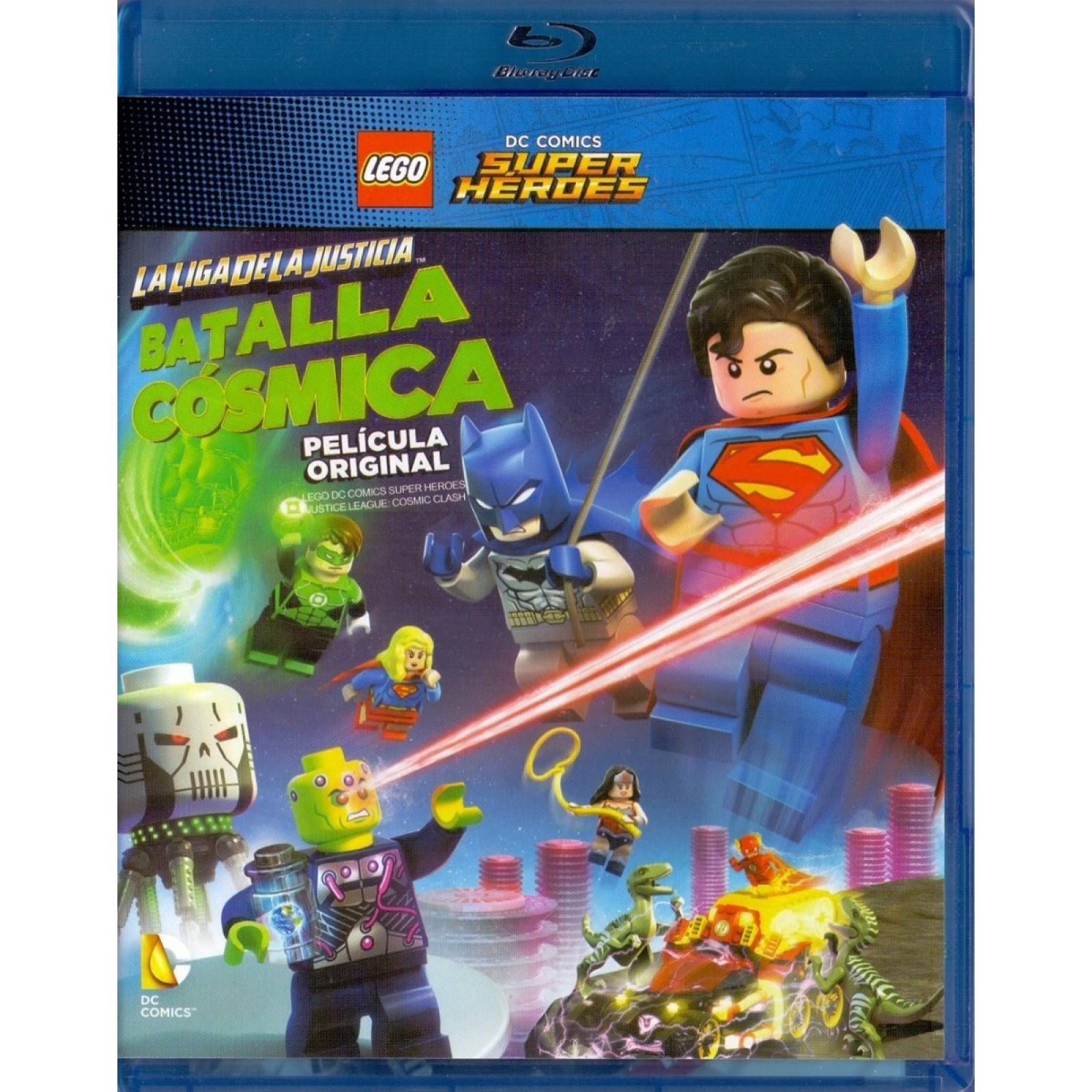 Lego La Liga De La Justicia Batalla Cosmica Pelicula Blu-ray