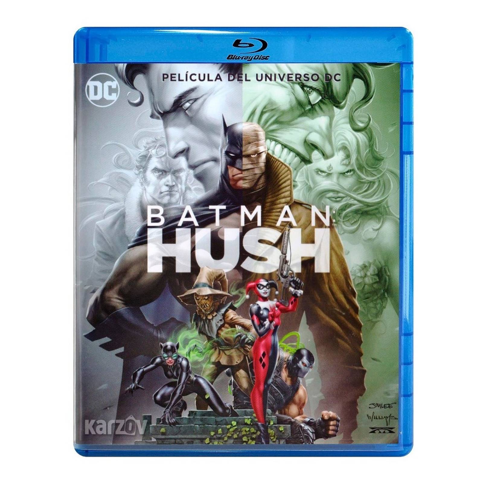 Batman Hush Dc Comics Pelicula Blu-ray