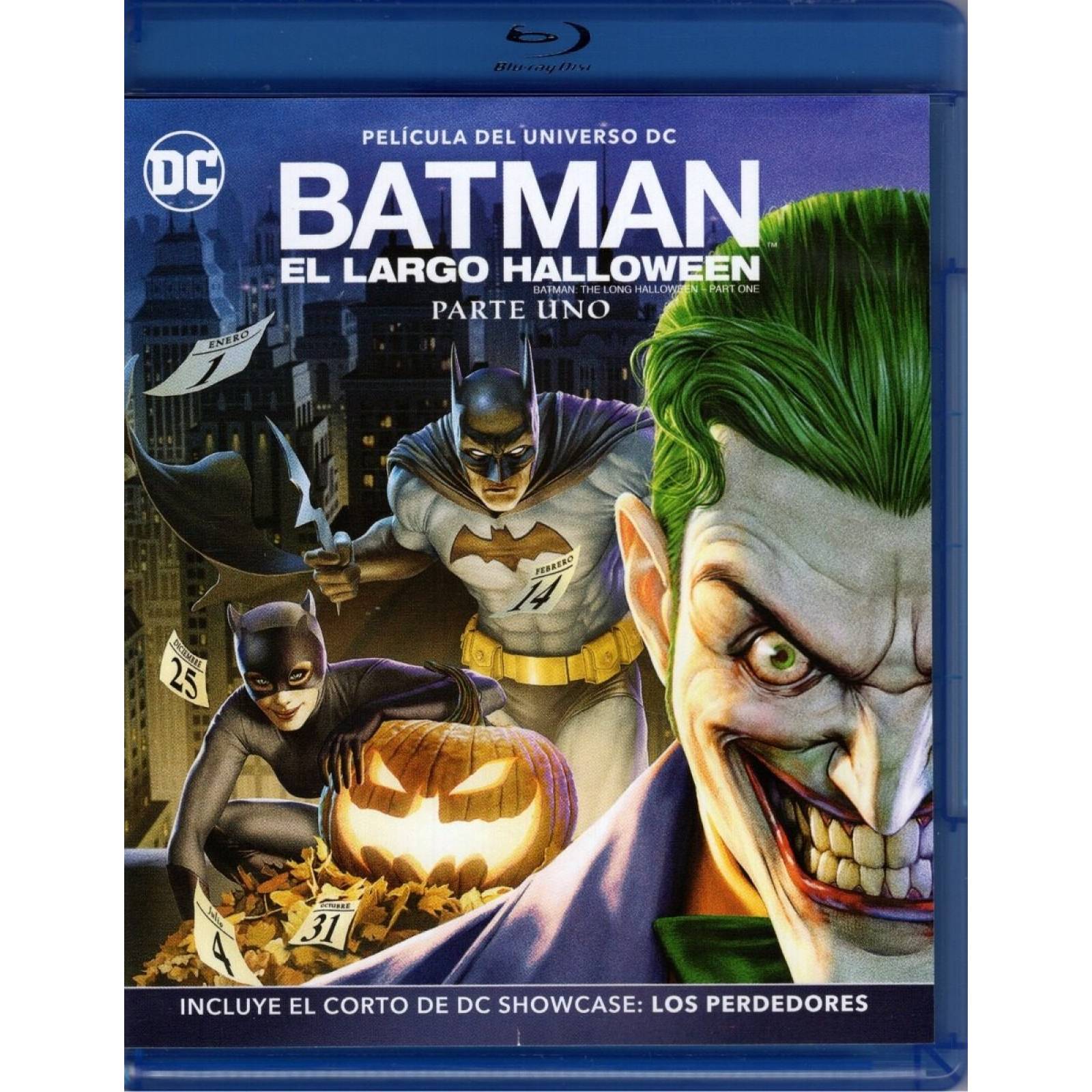 Batman El Largo Halloween Parte 1 Uno Dc Pelicula Blu-ray