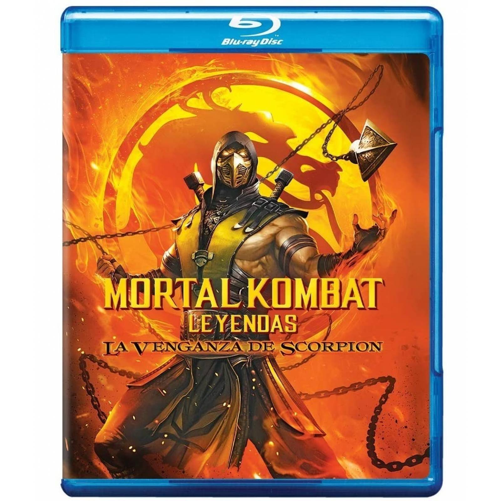 Mortal Kombat Leyendas Venganza De Scorpion Pelicula Blu-ray