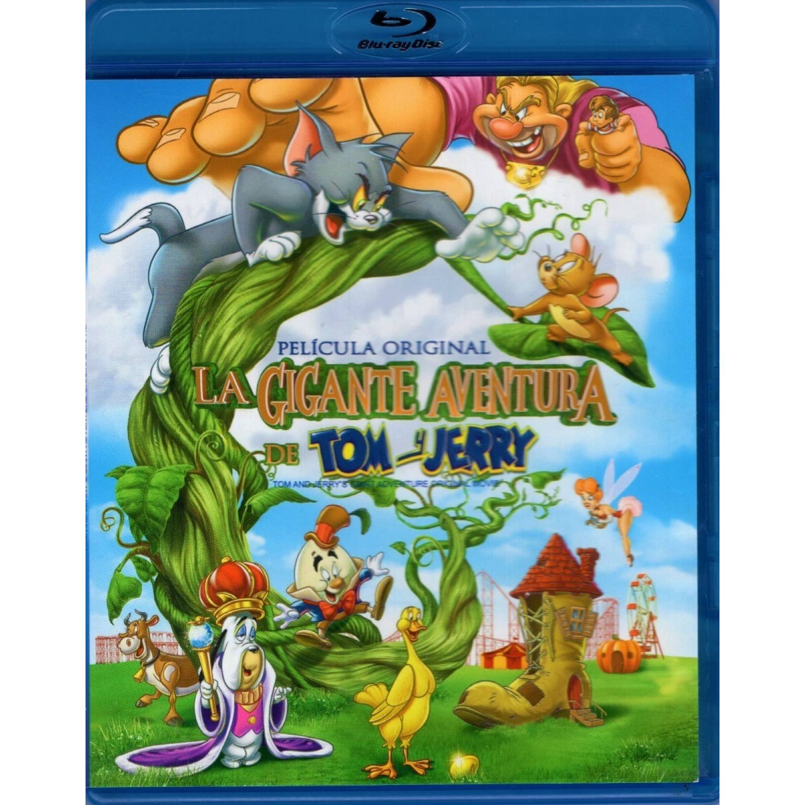 La Gigante Aventura De Tom Y Jerry Pelicula Blu-ray