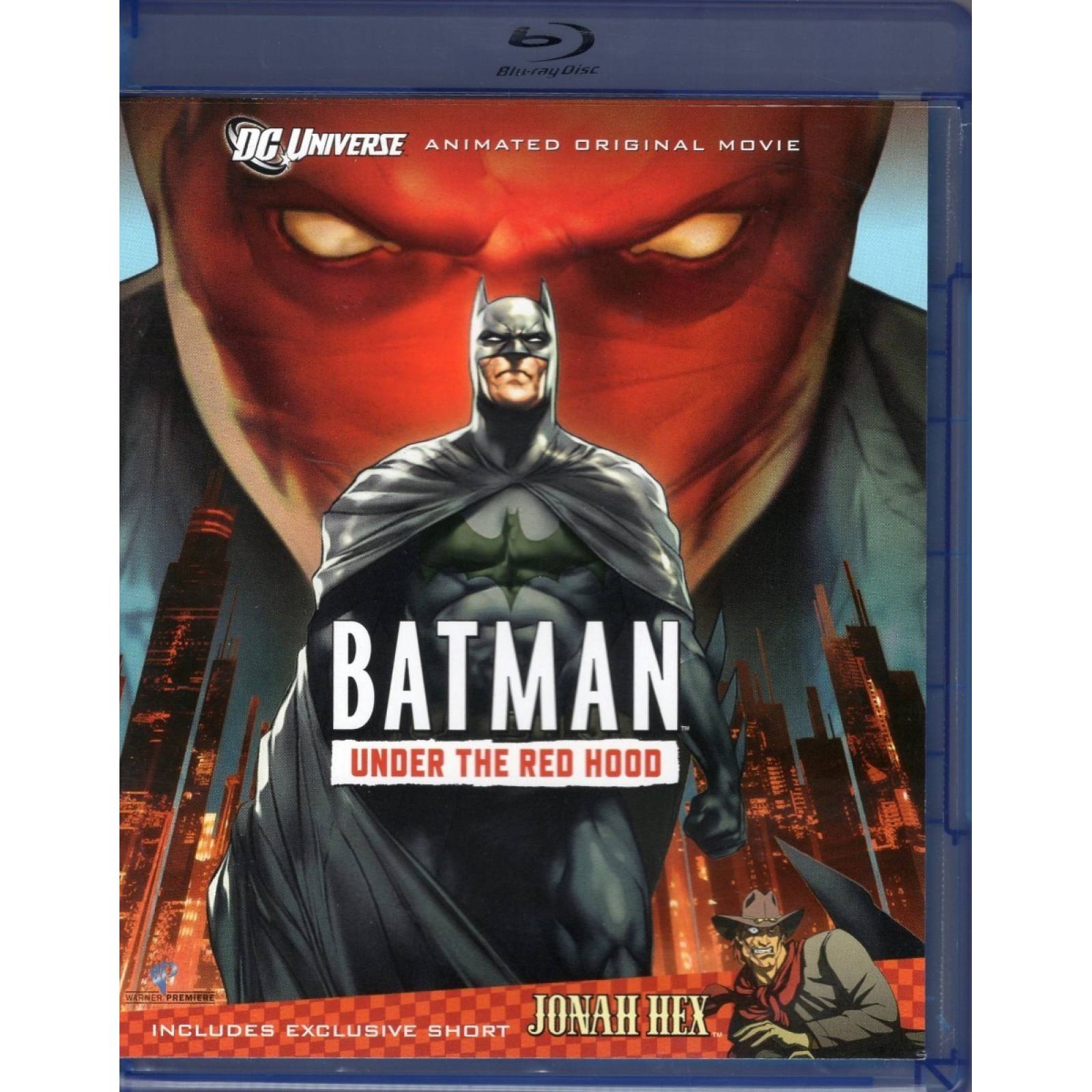 Batman El Misterio Capucha Roja Pelicula Red Hood Blu-ray