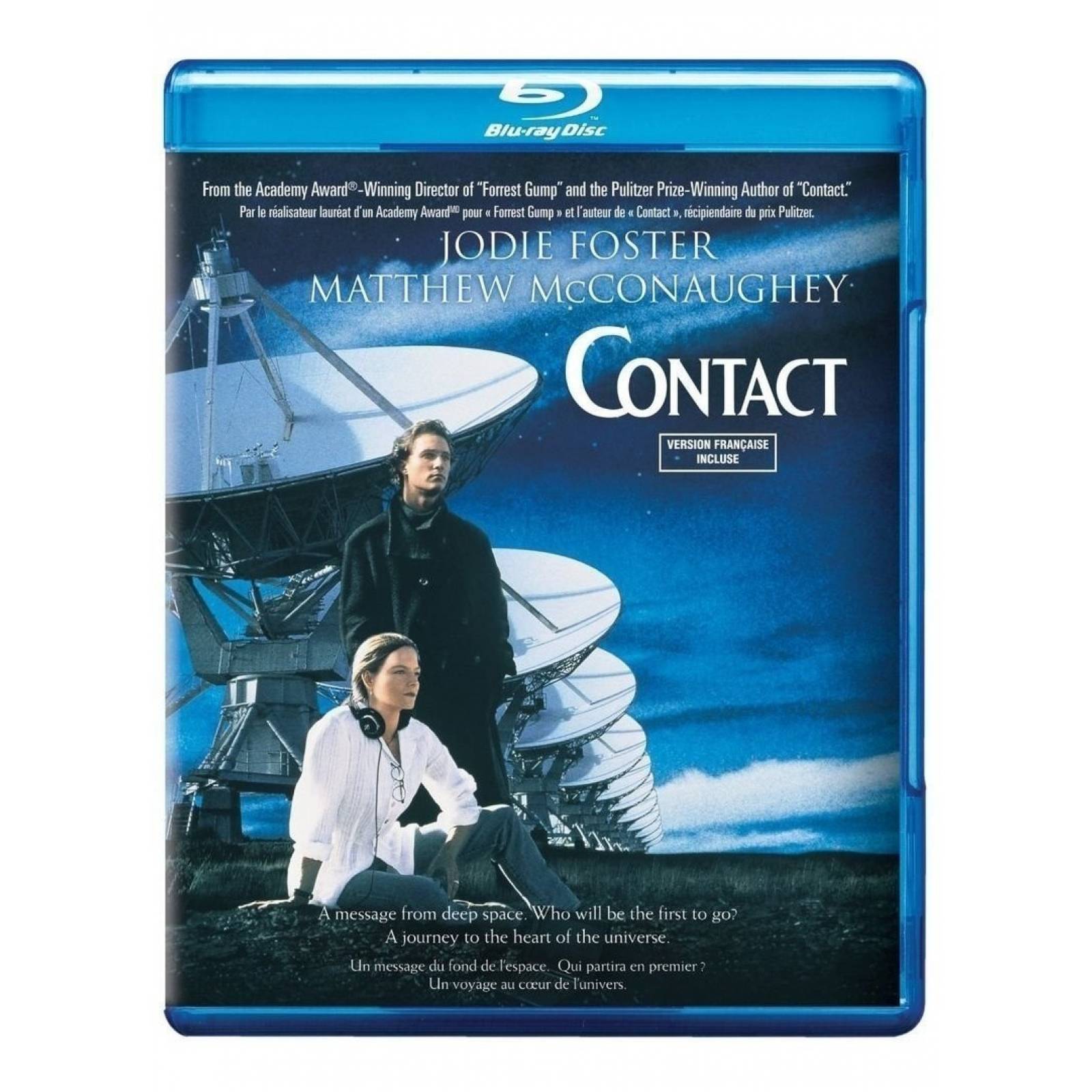 Contacto Contact Jodie Foster Pelicula Blu-ray
