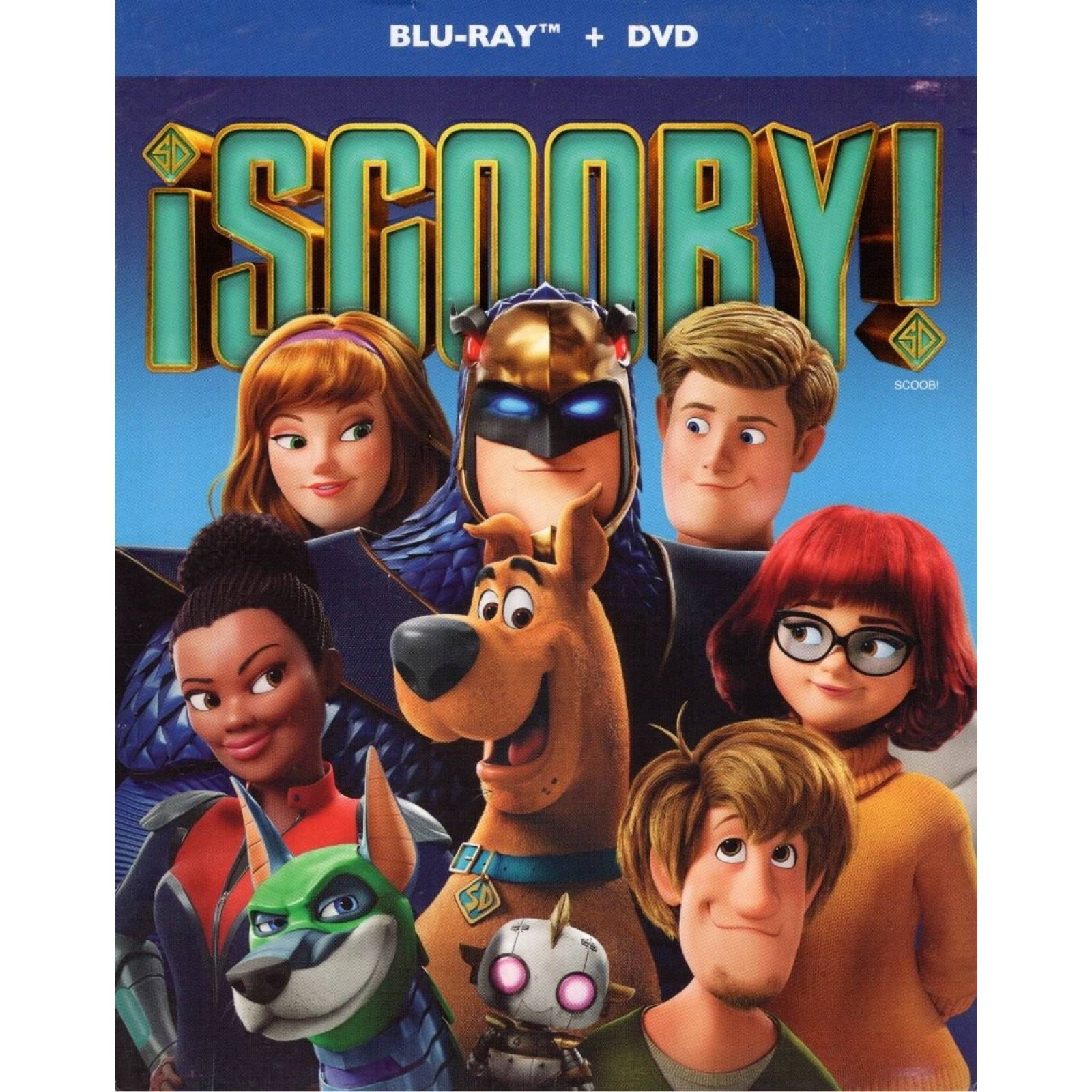 ¡ Scooby ! Scoob Doo 2020 Zac Efron Pelicula Blu-ray + Dvd
