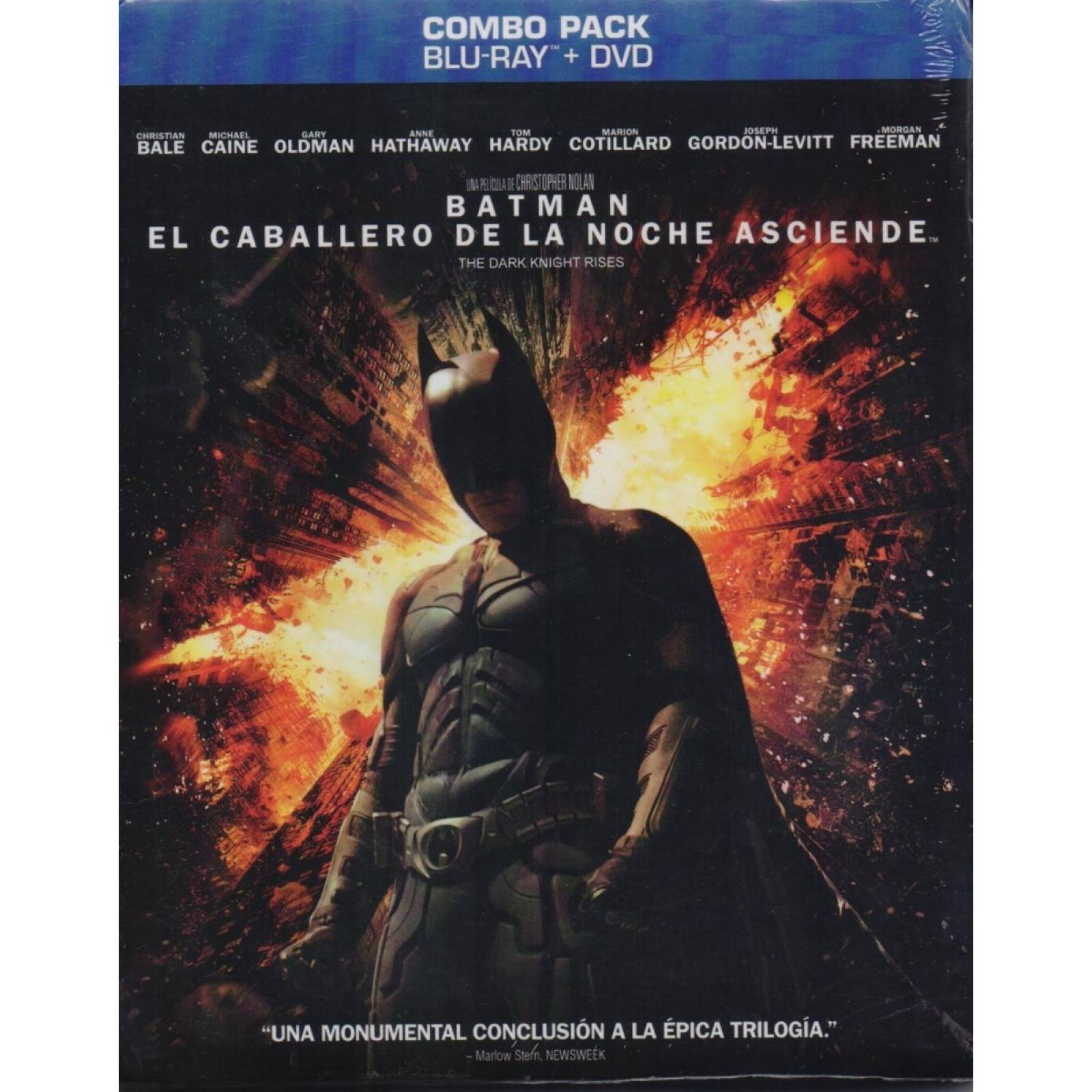Batman El Caballero De La Noche Asciende Blu-ray + Dvd