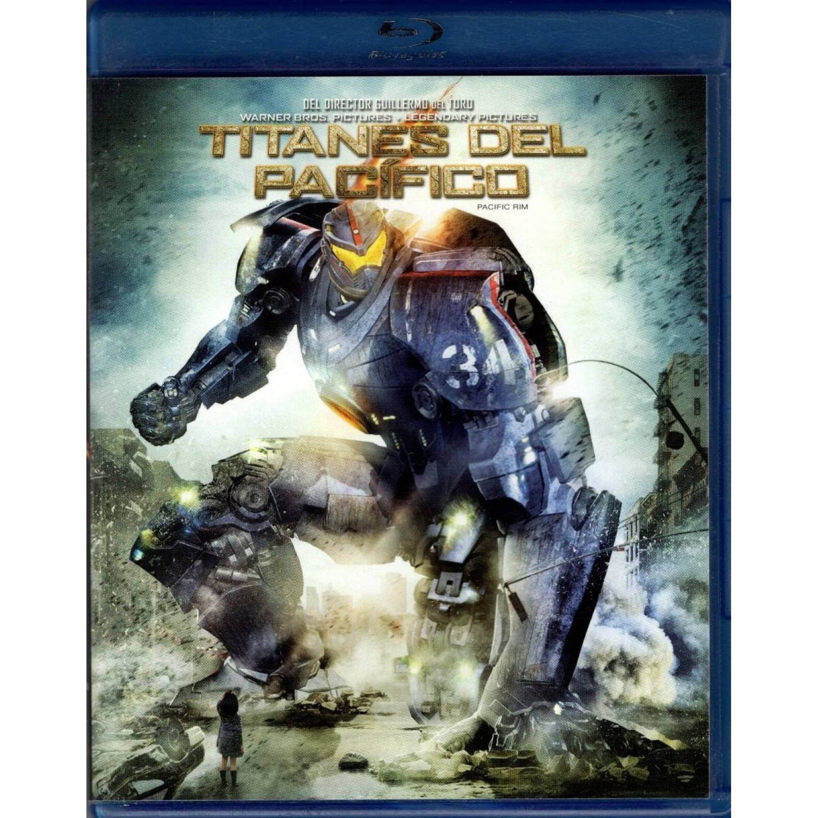 Titanes Del Pacifico Pelicula Dos Discos Blu-ray + Dvd