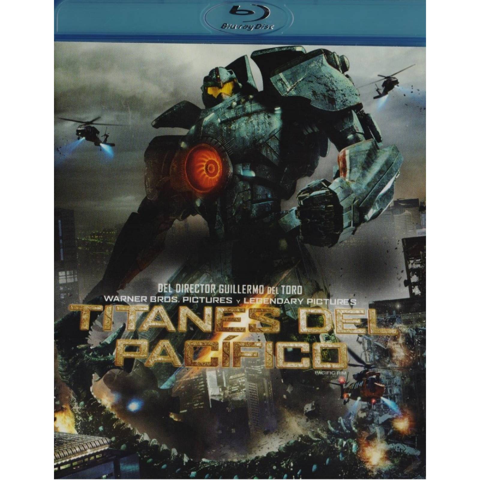 Titanes Del Pacifico Pacific Rim Pelicula Blu-ray + Dvd