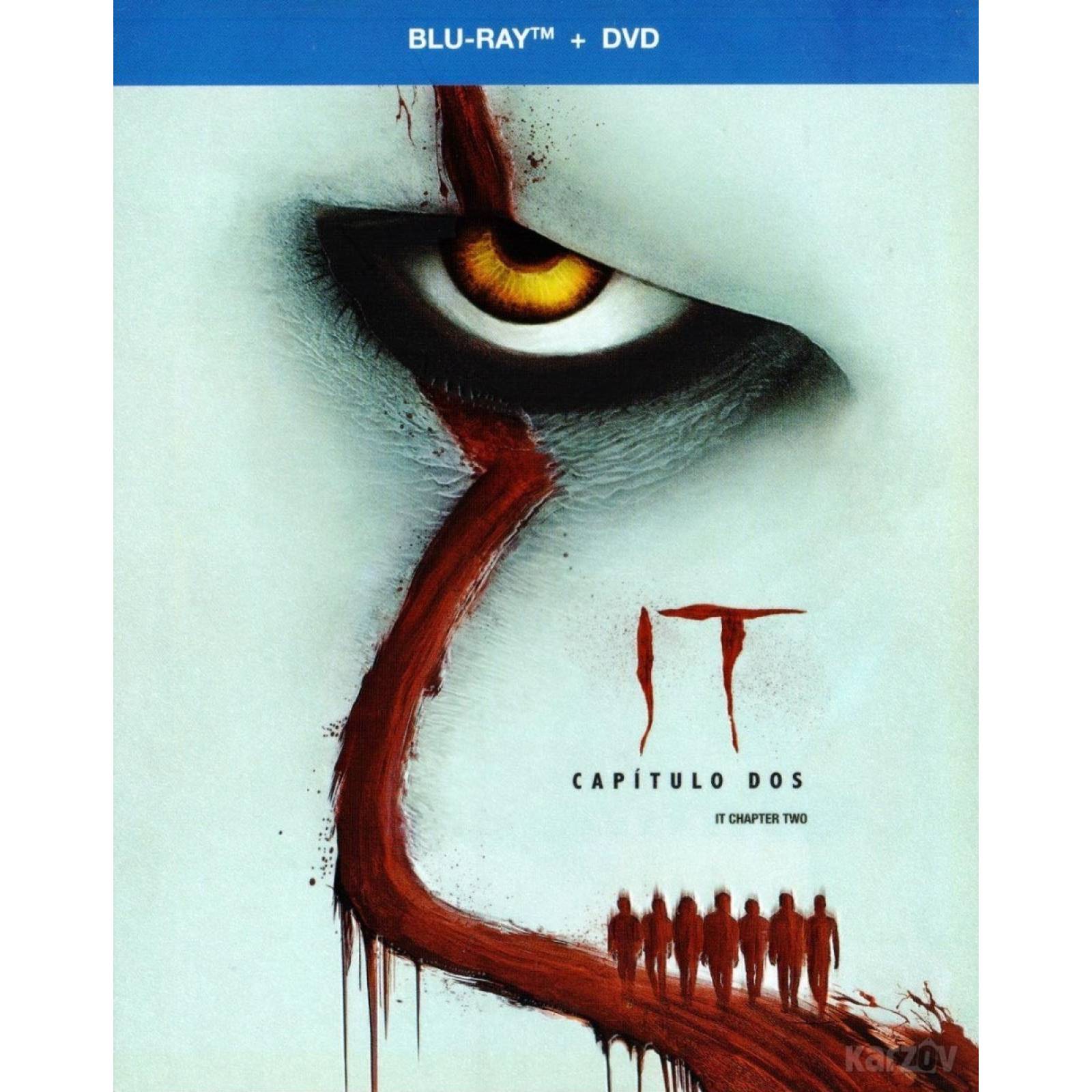 It Parte 2 Eso Dos James Mcavoy Pelicula Blu-ray + Dvd