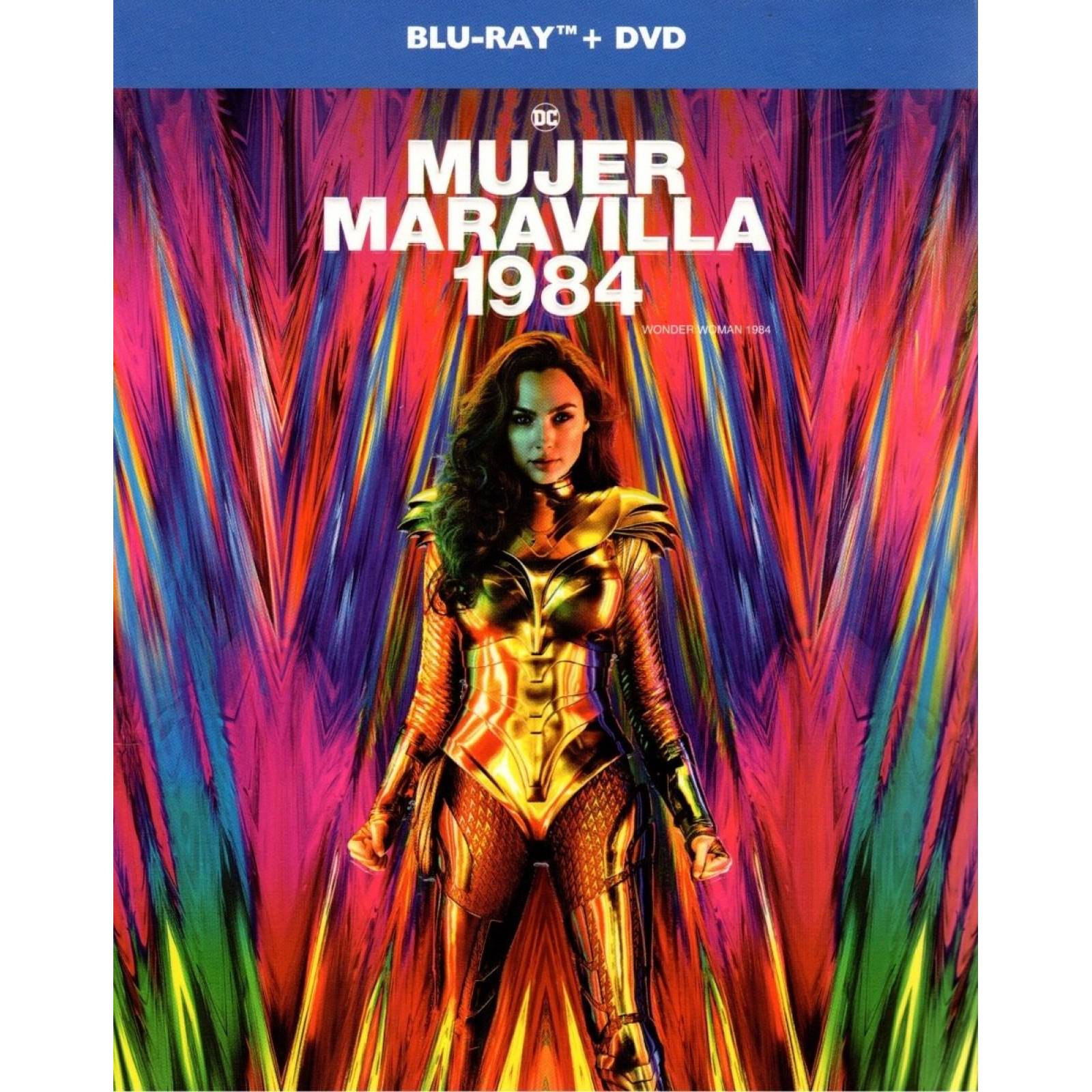 Mujer Maravilla 1984 Wonder Woman Pelicula Blu-ray + Dvd