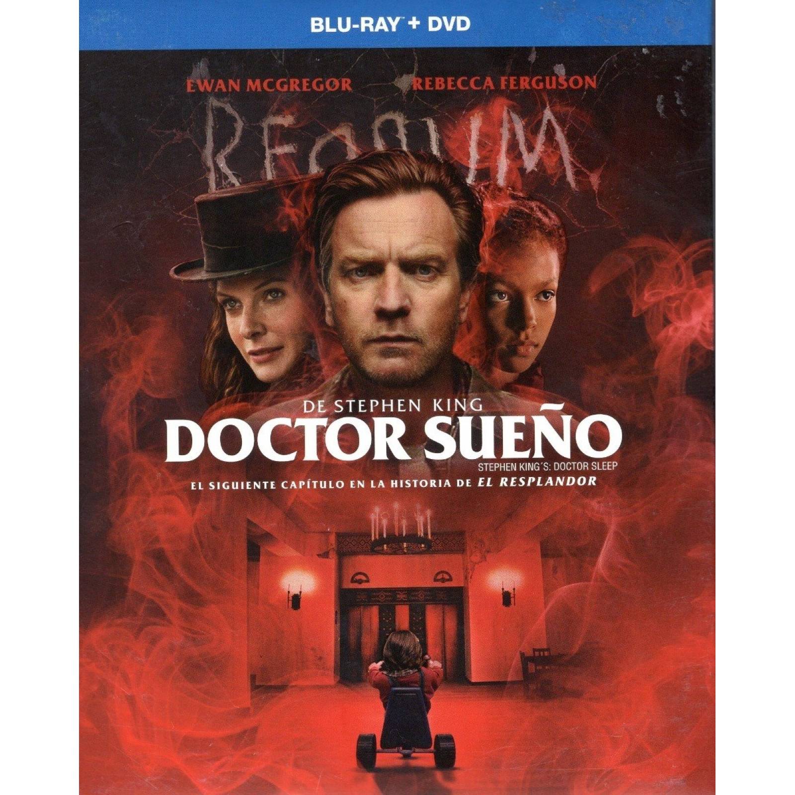 Doctor Sueño Sleep Stephen King Pelicula Blu-ray + Dvd