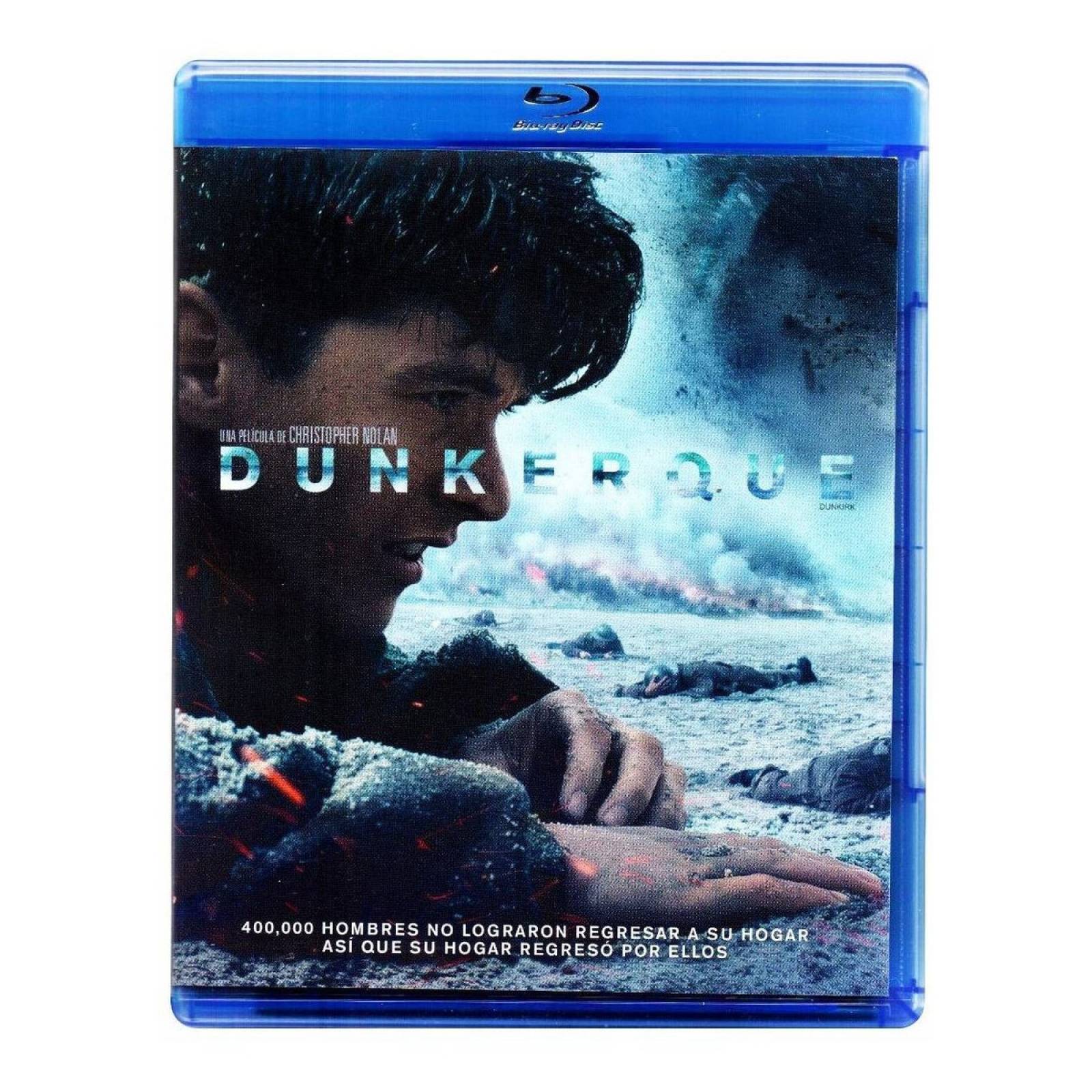 Dunkerque Dunkirk Cristopher Nolan Pelicula Blu-ray