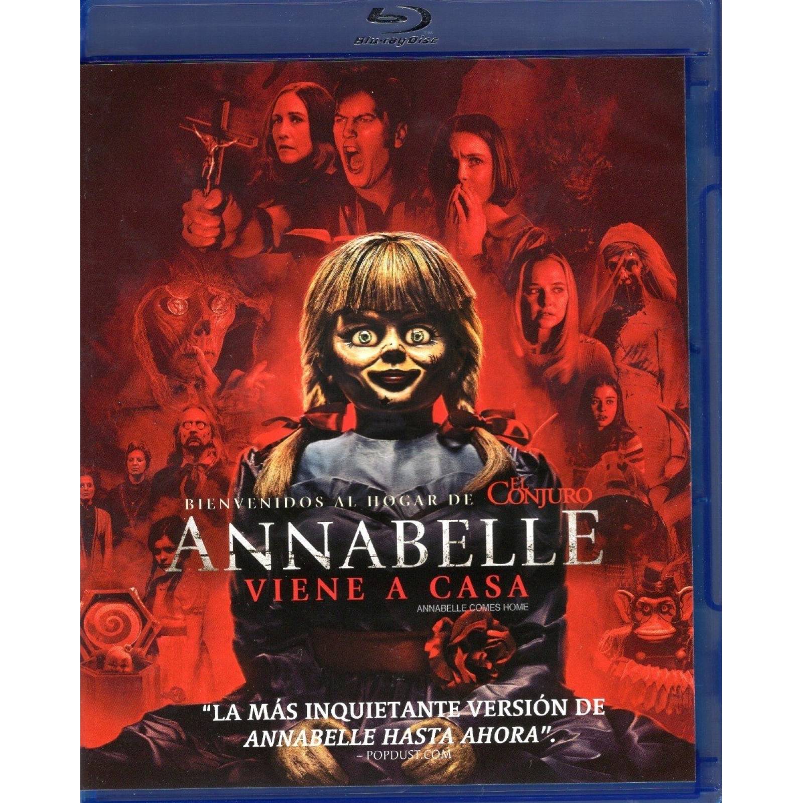 Annabelle 3 Tres Viene A Casa Pelicula Blu-ray + Dvd