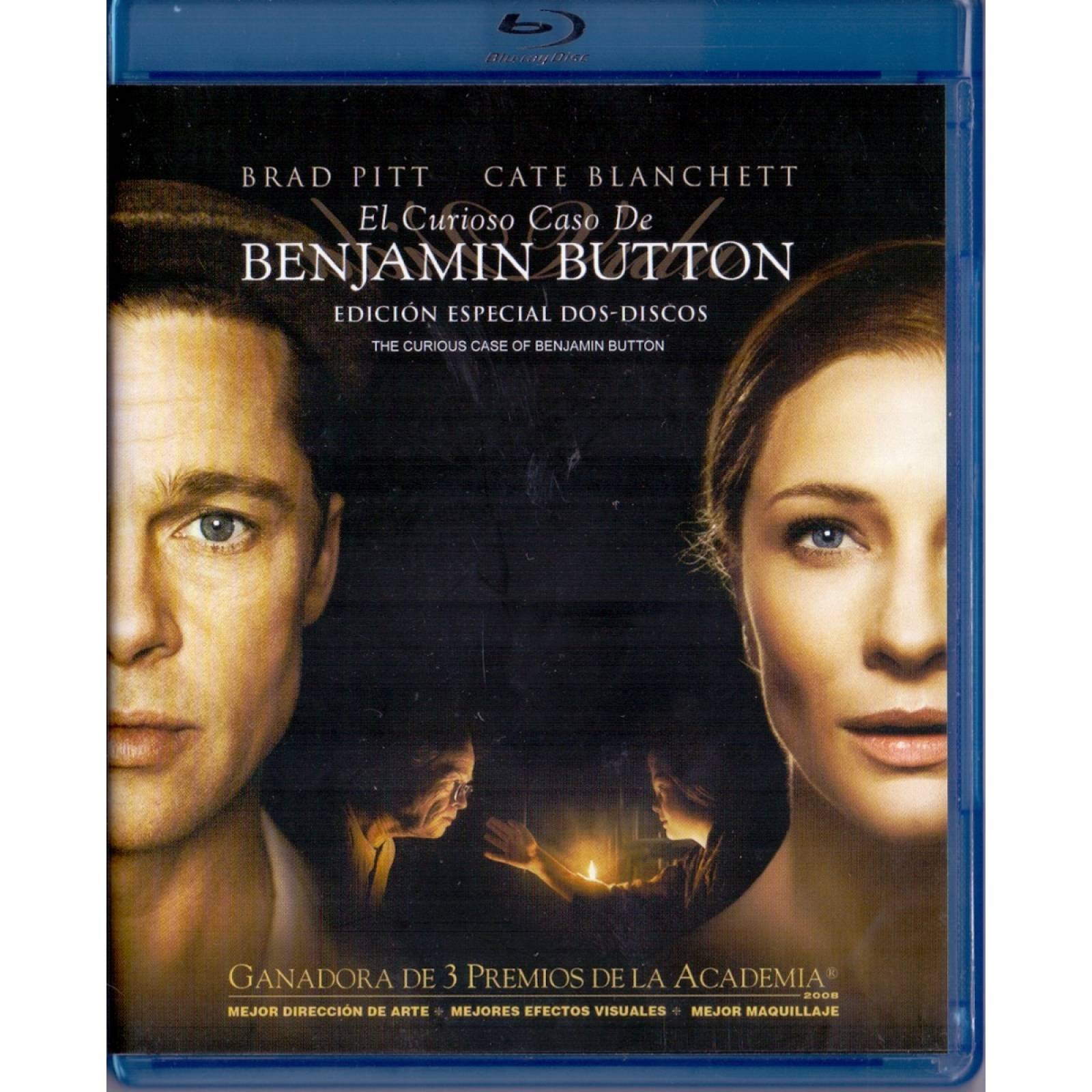 El Curioso Caso De Benjamin Button Brad Pitt Blu-ray