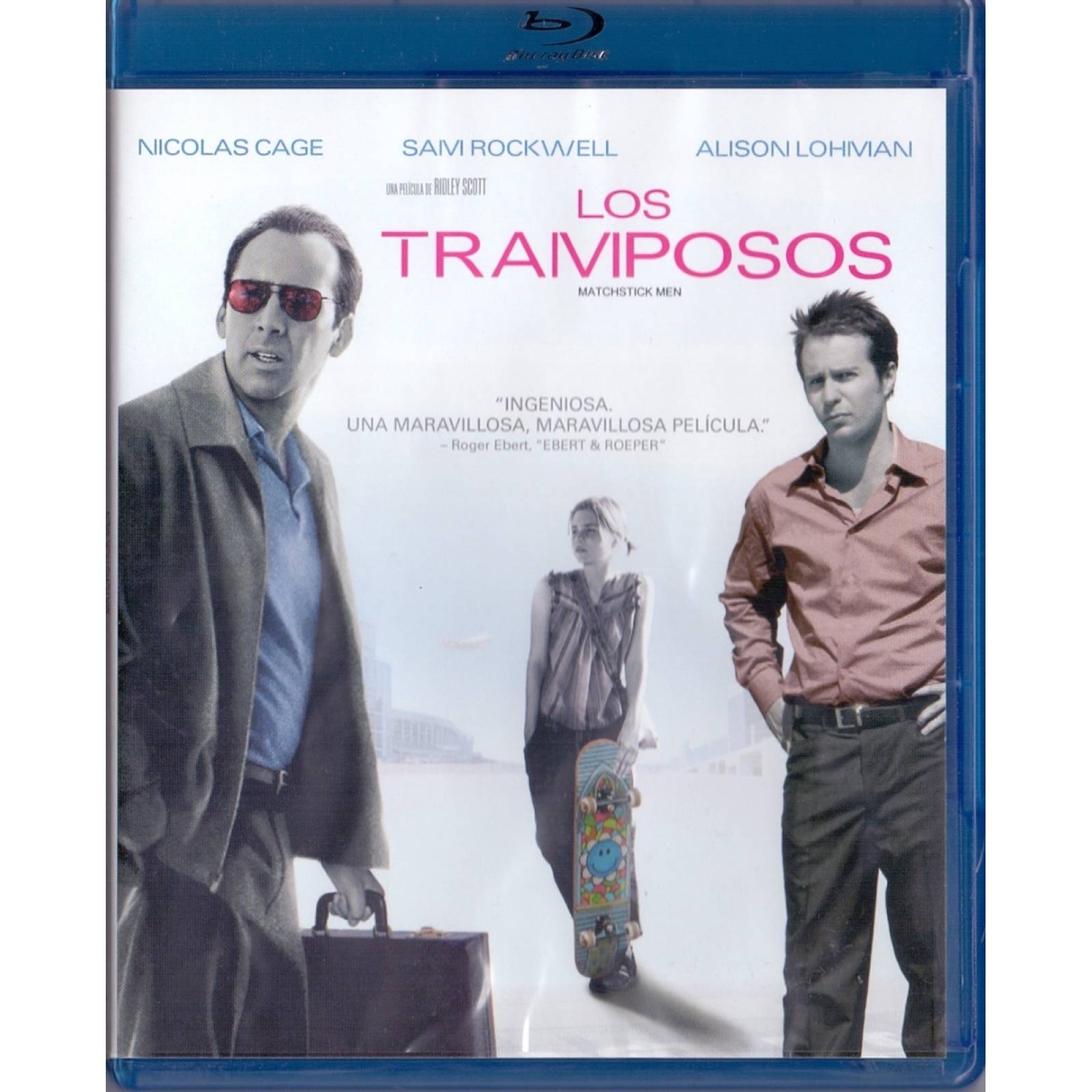 Los Tramposos Matchstick Men Nicolas Cage Pelicula Blu-ray