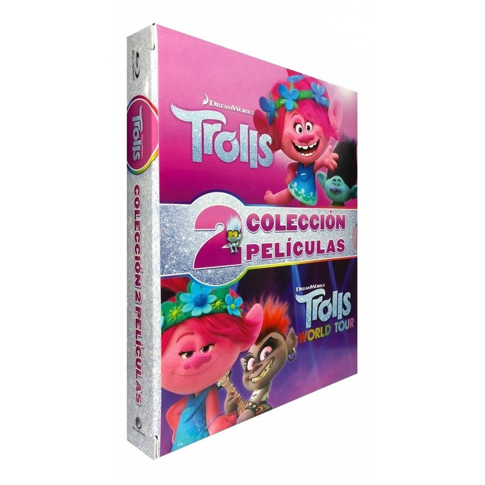 Trolls 1 Uno Y 2 Dos World Tour Boxset 2 Peliculas Blu-ray