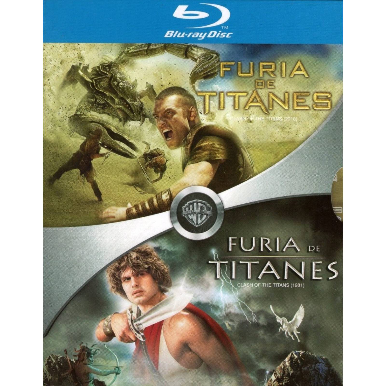 Furia De Titanes 2010 Y 1981 Boxset Peliculas Blu-ray