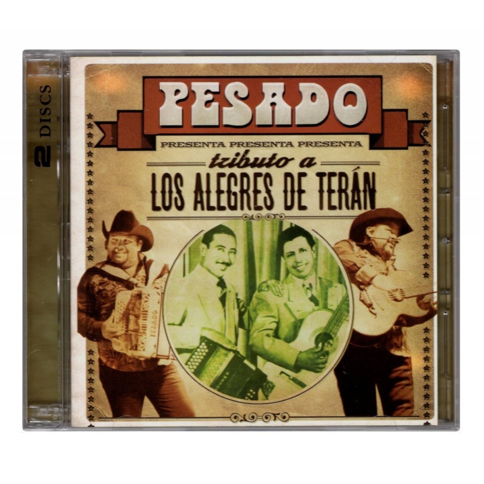 Pesado Tributo A Los Alegres De Teran Disco Cd + Dvd