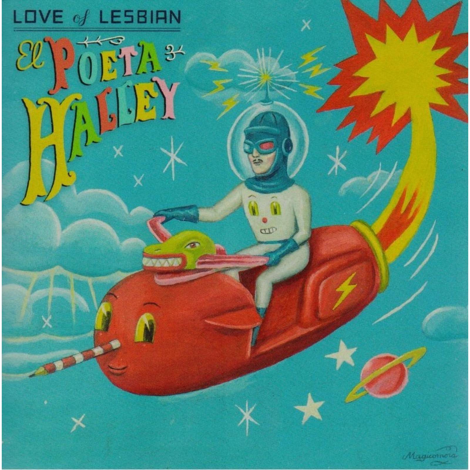El Poeta Halley - Love Of Lesbian - Disco Cd - Nuevo