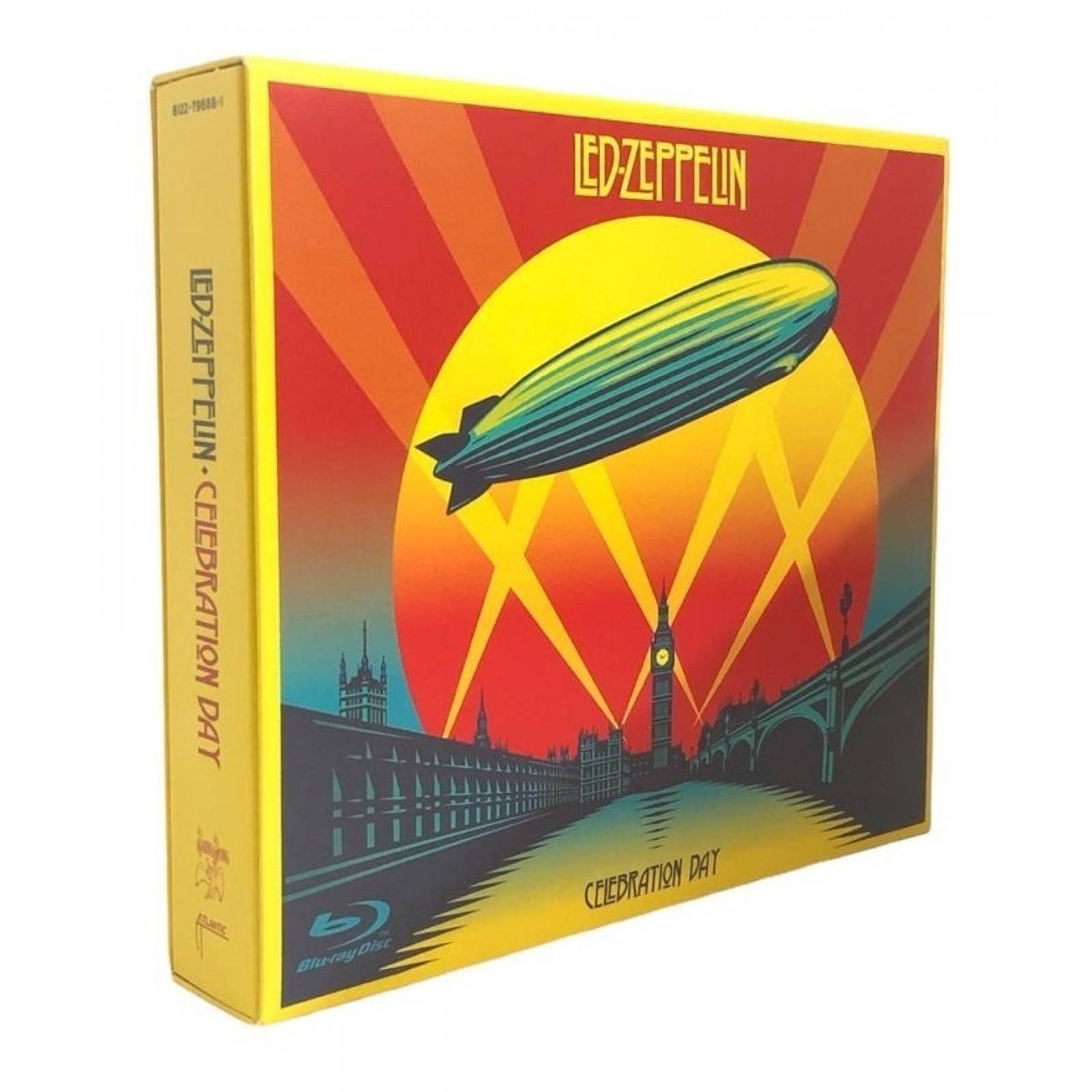 Led Zeppelin Celebration Day 2 Discos Cd + Blu-ray + Dvd