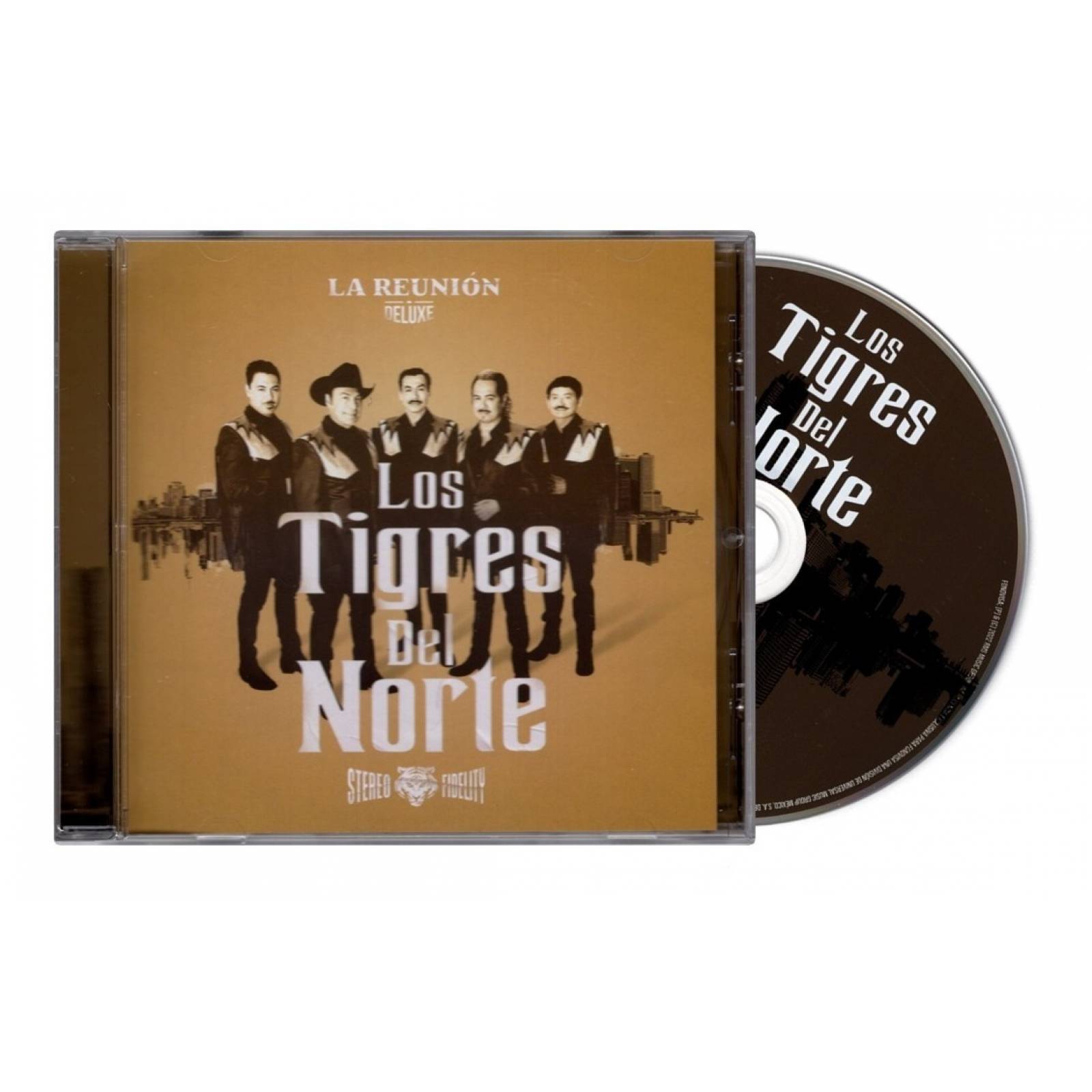 Los Tigres Del Norte La Reunion Deluxe Disco Cd.