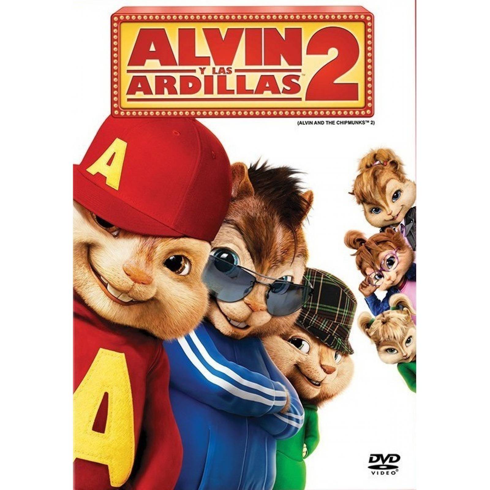 Alvin Y Las Ardillas 2 Dos Pelicula Dvd