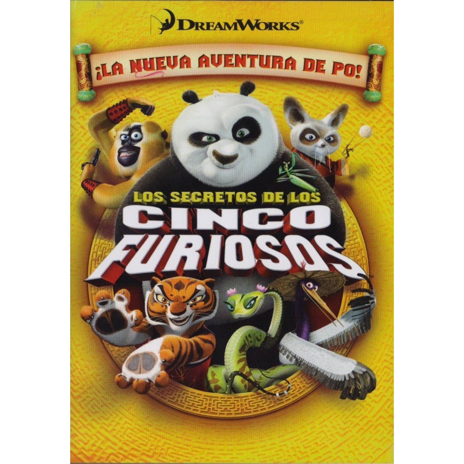 La Nueva Aventura De Po Secretos De Los Cinco Furiosos Dvd
