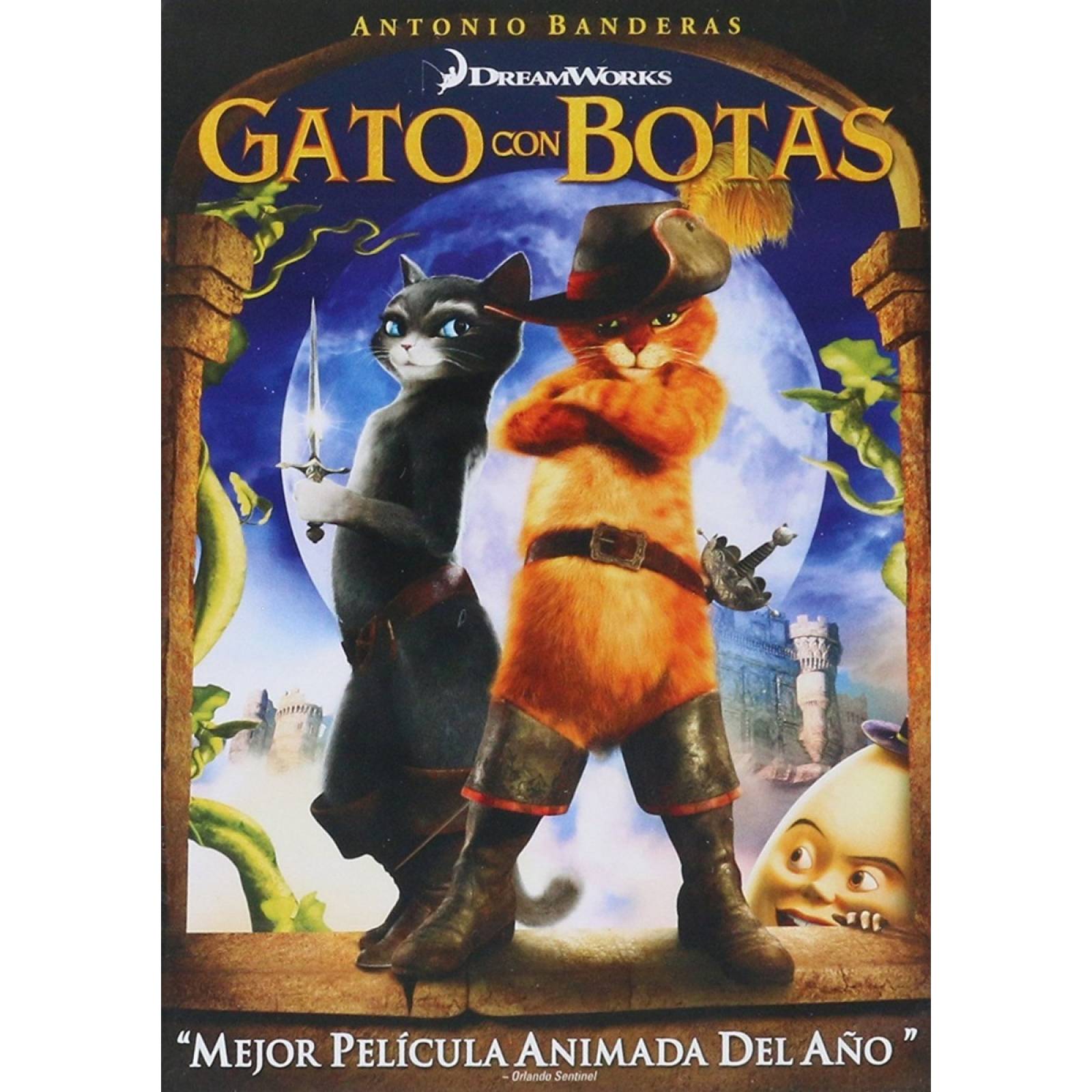 Gato Con Botas Pelicula Dvd